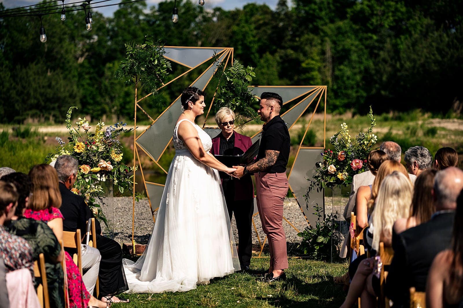 Mystic Distillery Durham Wedding | photos by Kivus & Camera