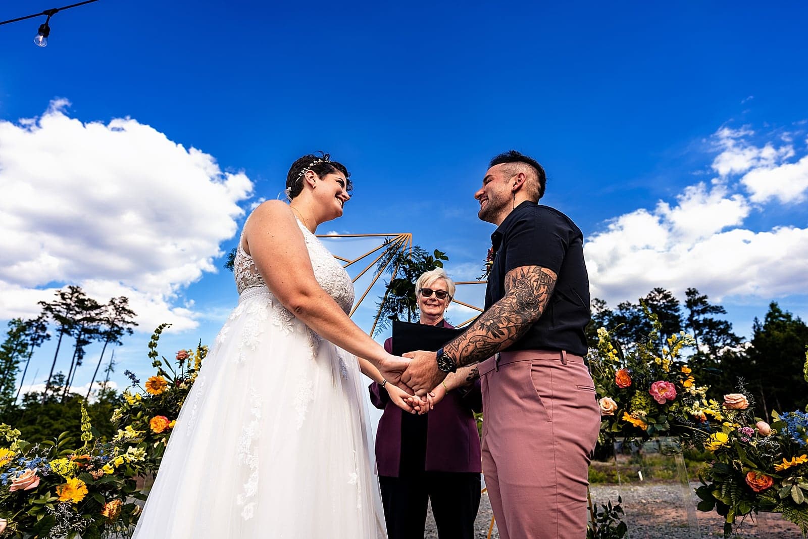 Beautiful LGBTQ wedding in Durham, NC | photos by Kivus & Camera