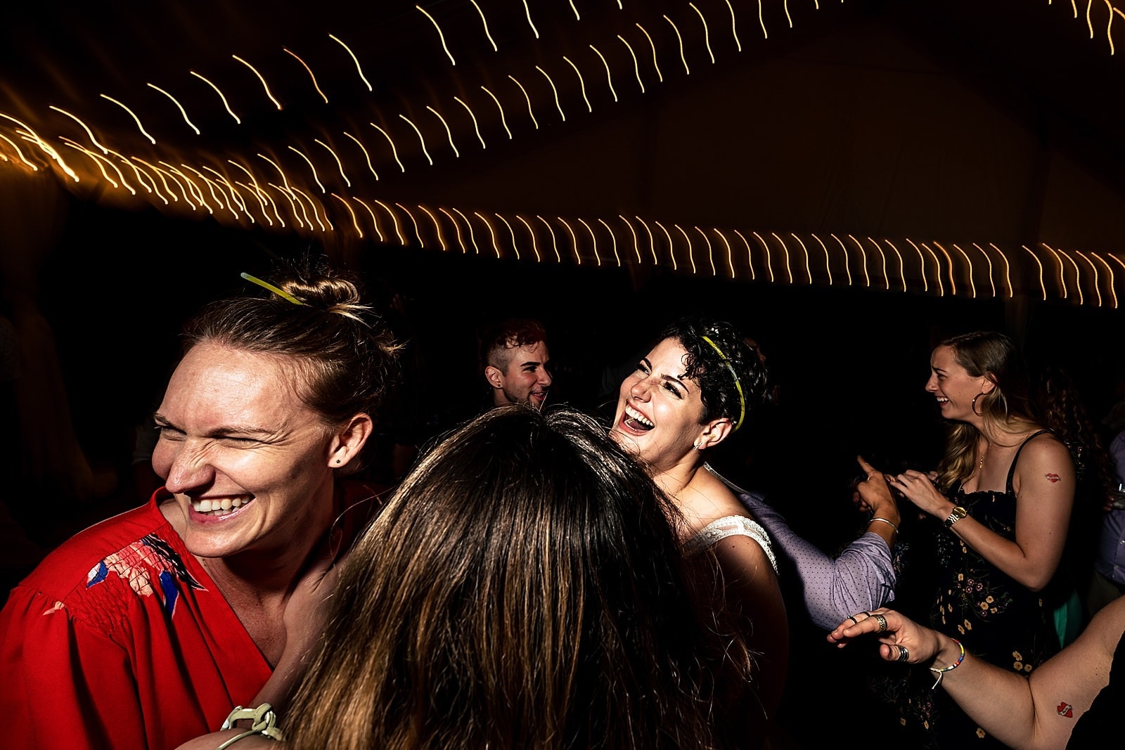 Fun wedding reception at Mystic Distillery in Durham, NC | photos by Kivus & Camera