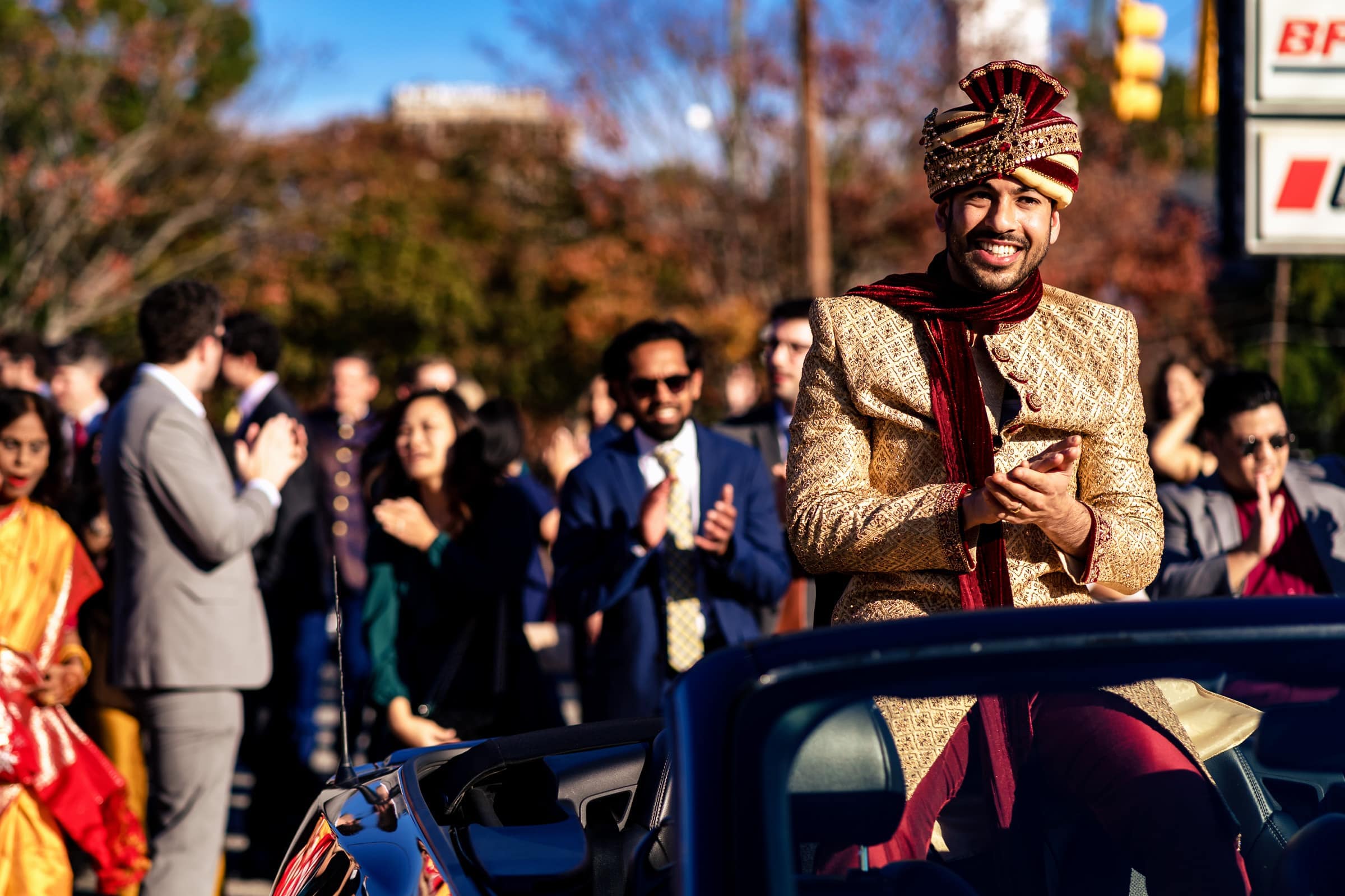 Baraat in Durham, North Carolina | Kivus & Camera