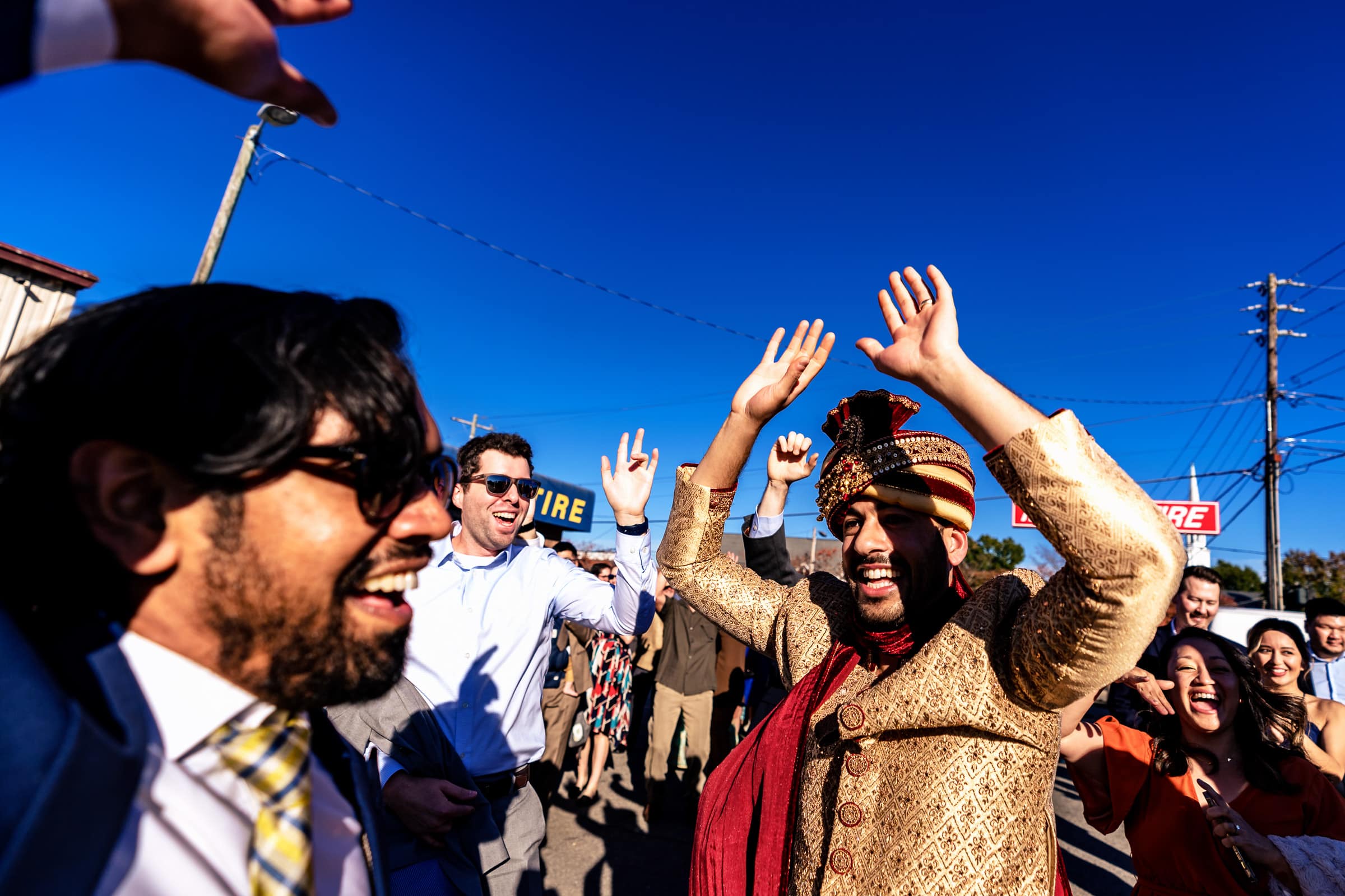 Baraat in Durham, North Carolina | Kivus & Camera