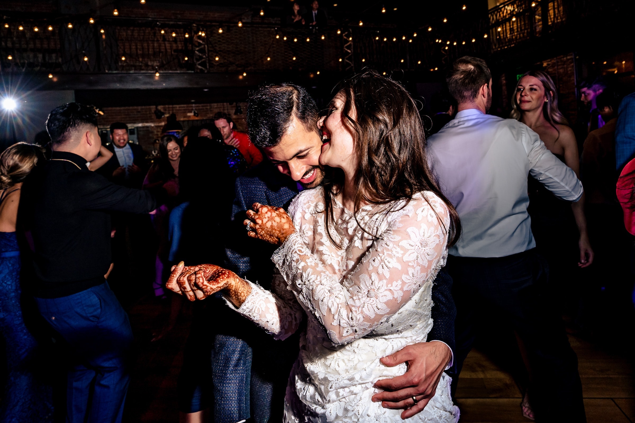 Fun wedding reception at the Cookery in Durham, North Carolina | photos by Kivus & Camera