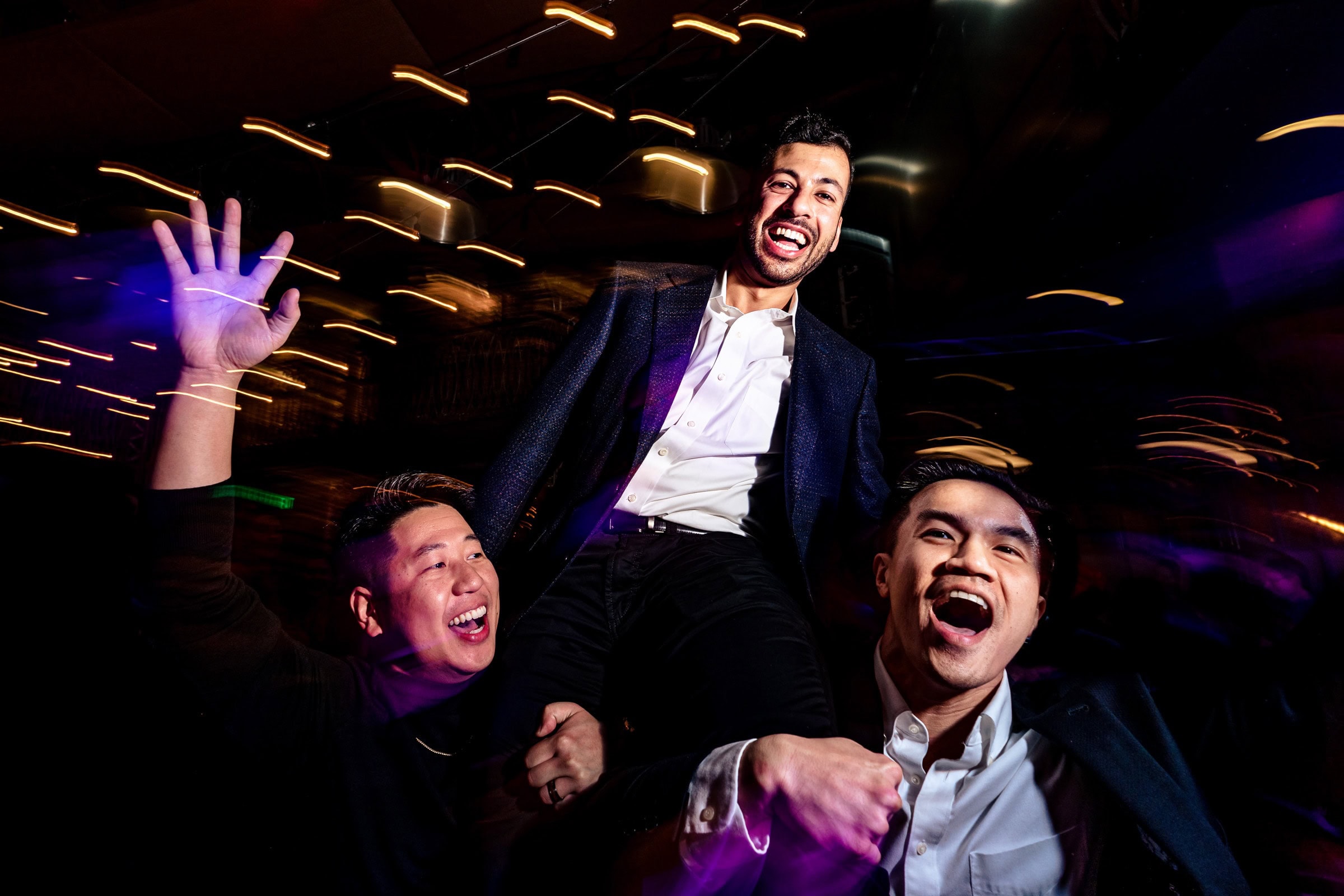 Fun wedding reception at the Cookery in Durham, North Carolina | photos by Kivus & Camera