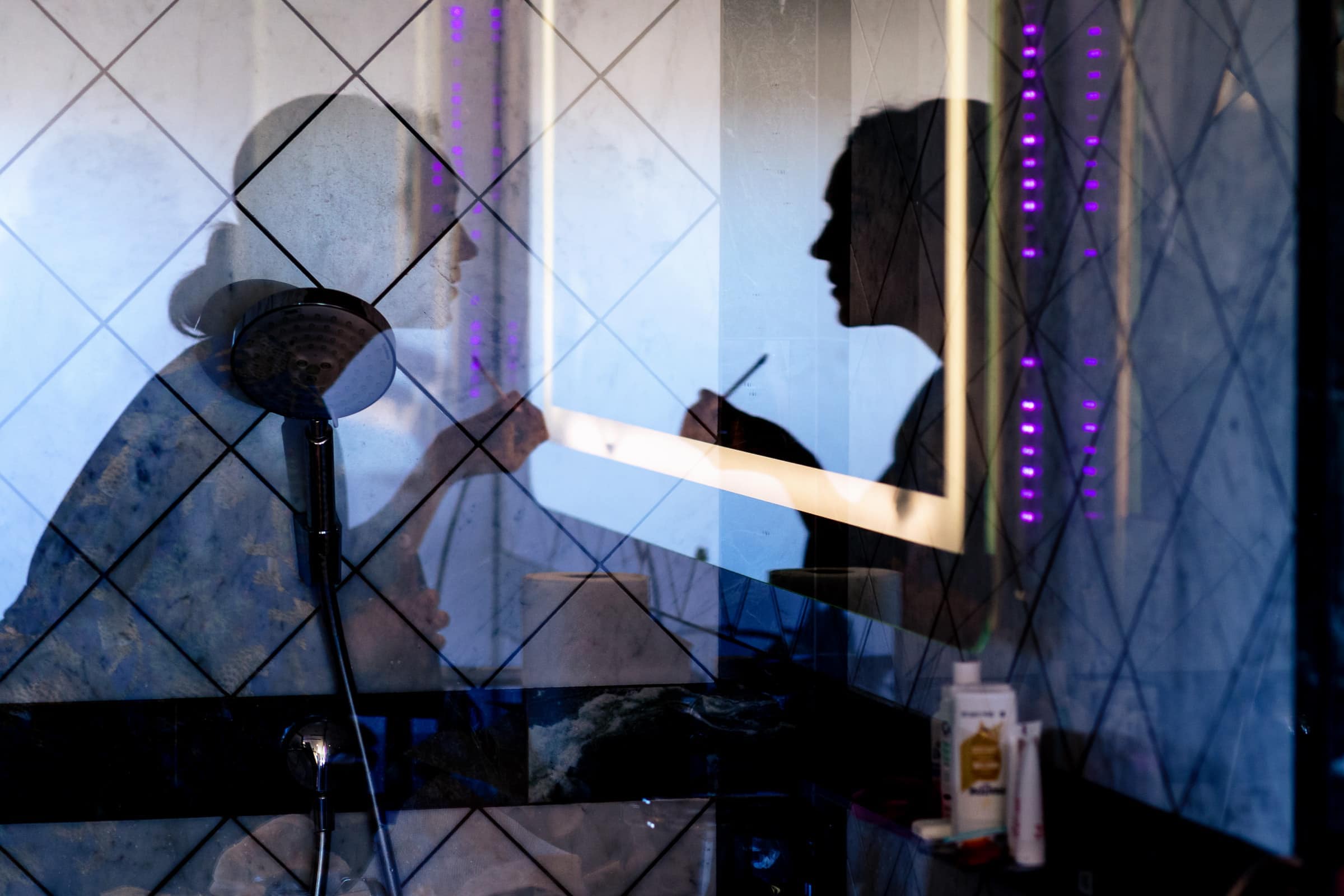 Getting ready for a Hindu wedding in Durham, North Carolina