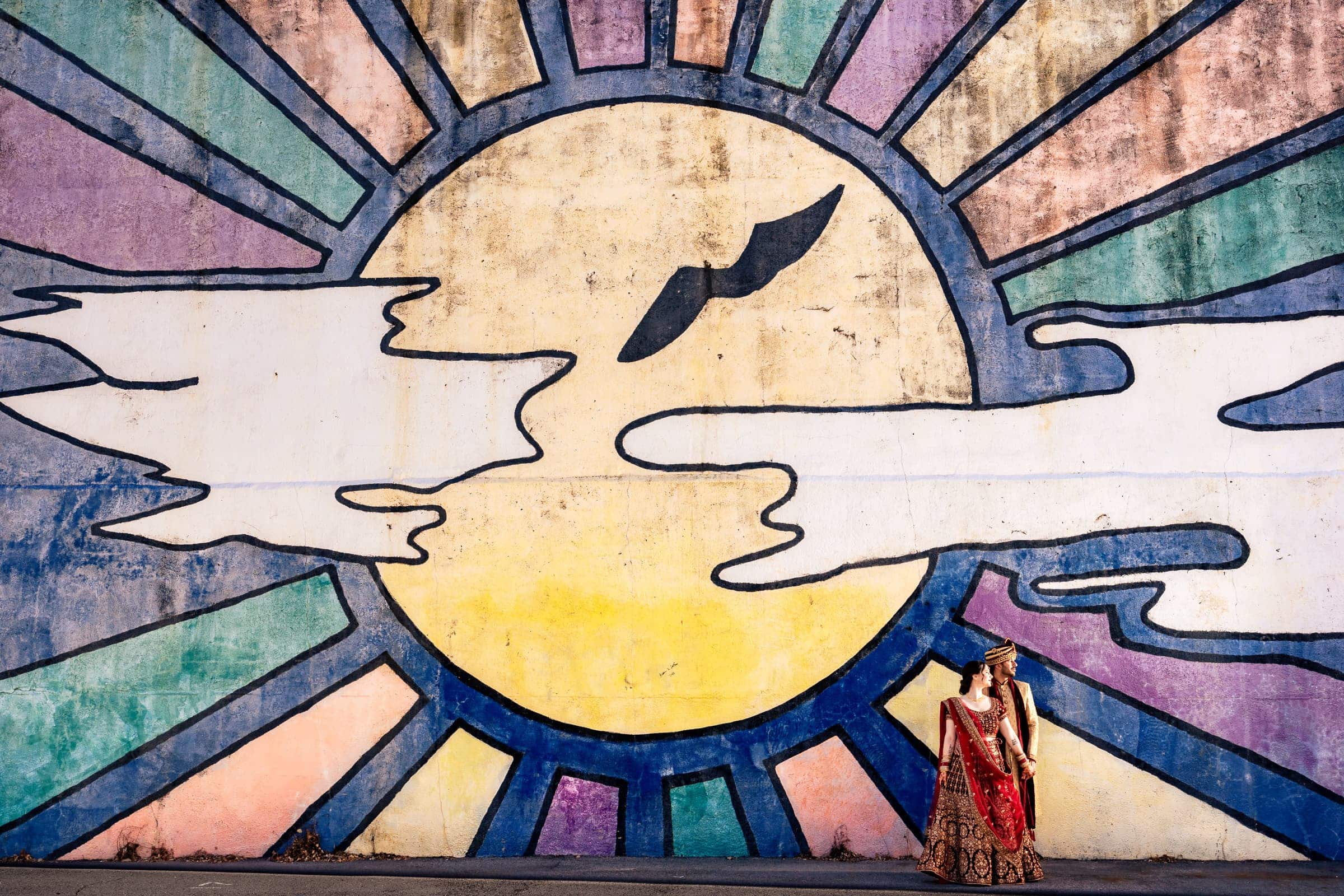 Indian wedding portraits in Durham, North Carolina | photos by Kivus & Camera