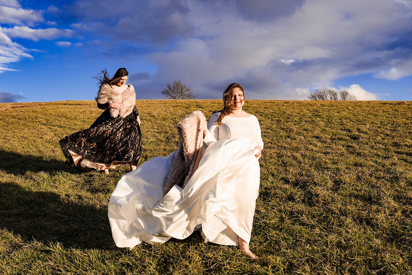 Would you run down the side of a mountain in your wedding dress? An adventure elopement might be for you!