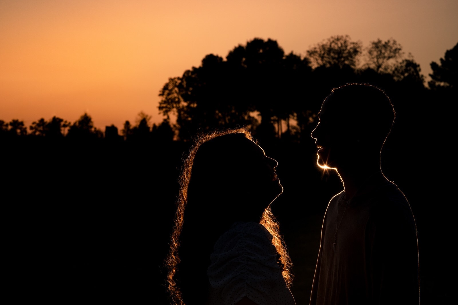 North Carolina Museum of Art park is perfect for engagement photos