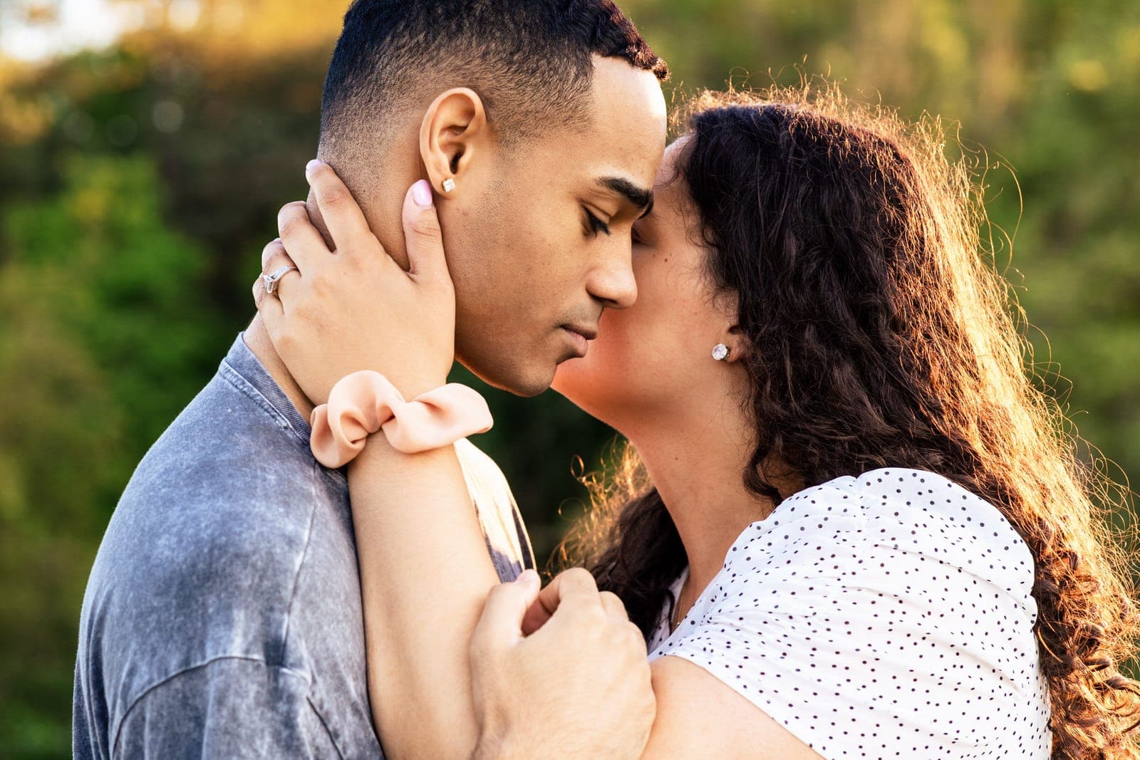 Your engagement photos should be a time for y'all to connect and be happy in love!