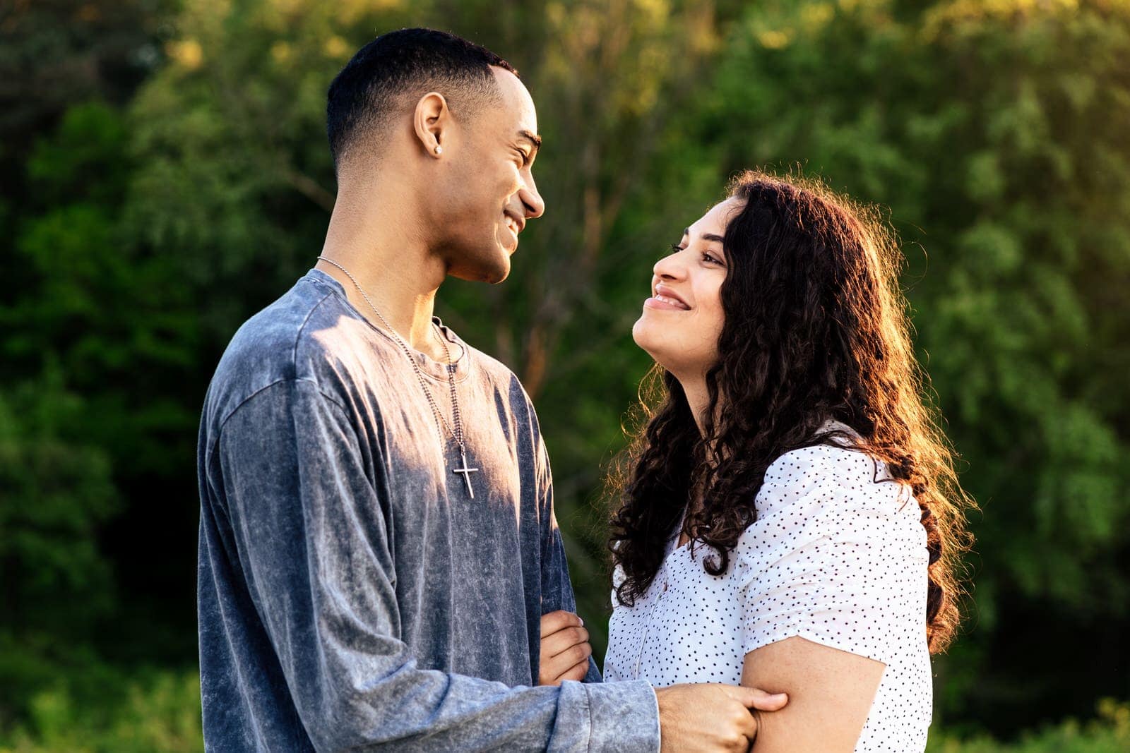 Your engagement photos should be a time for y'all to connect and be happy in love!