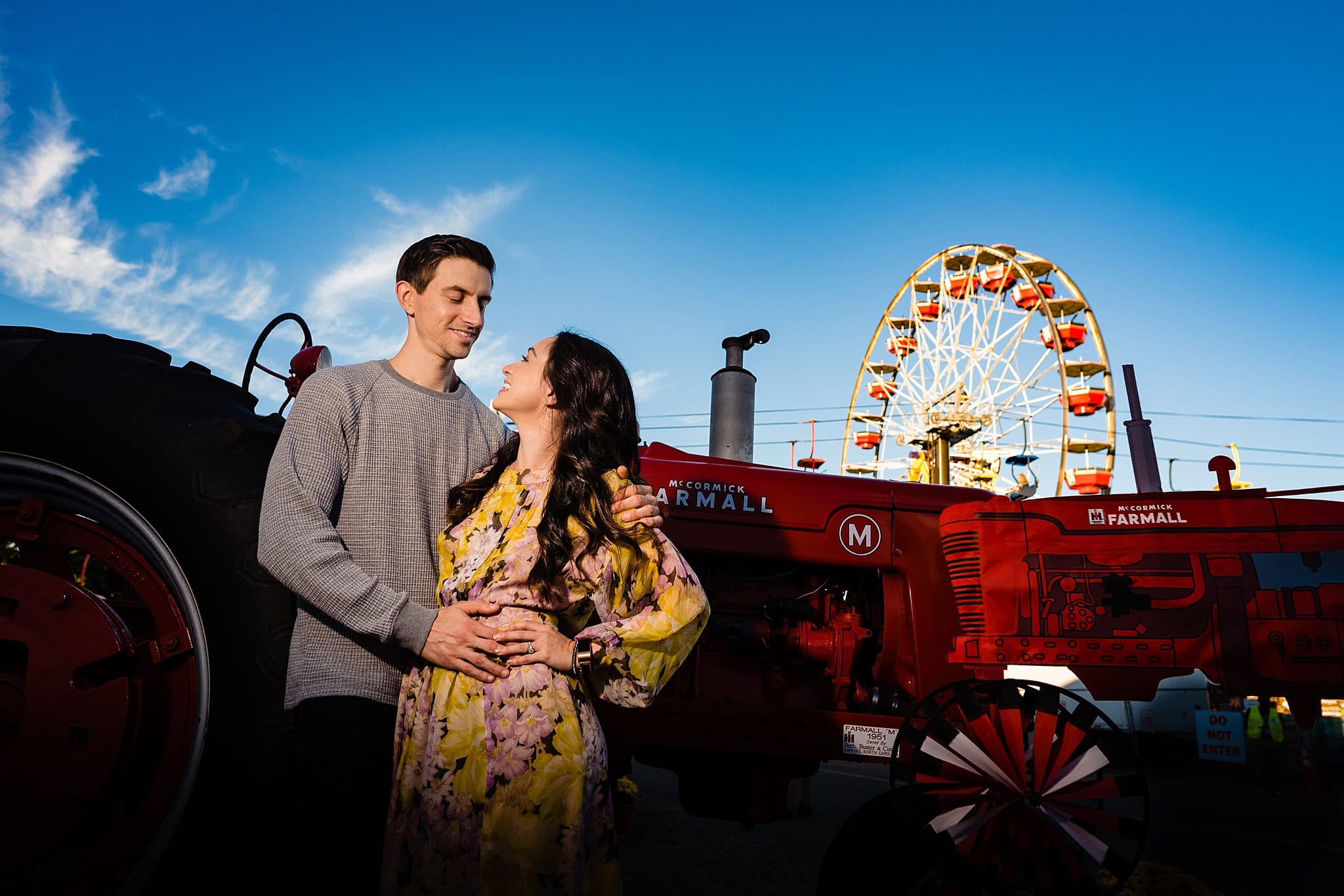 NC State Fair Engagement Photos