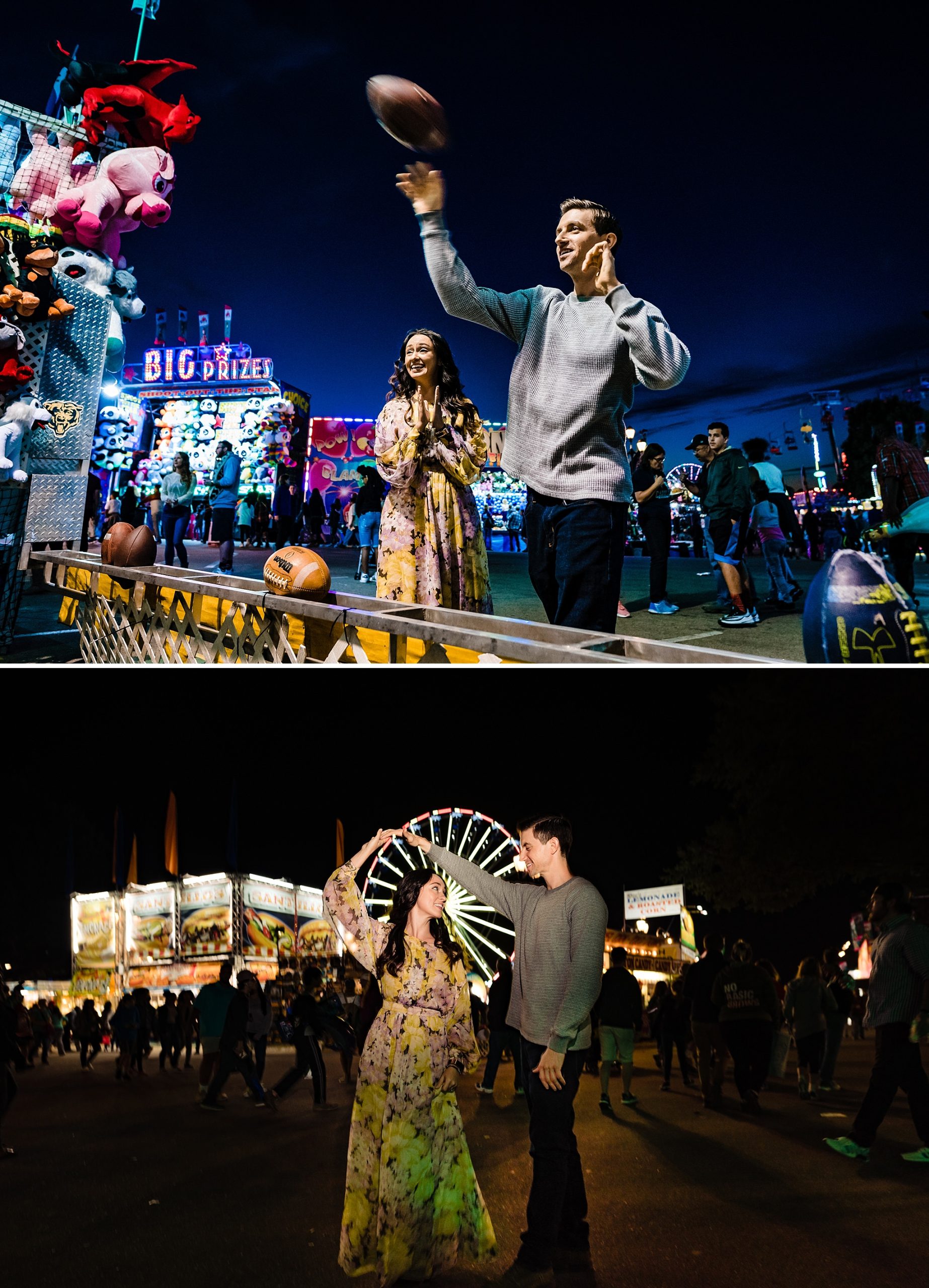 NC State Fair Engagement Photos