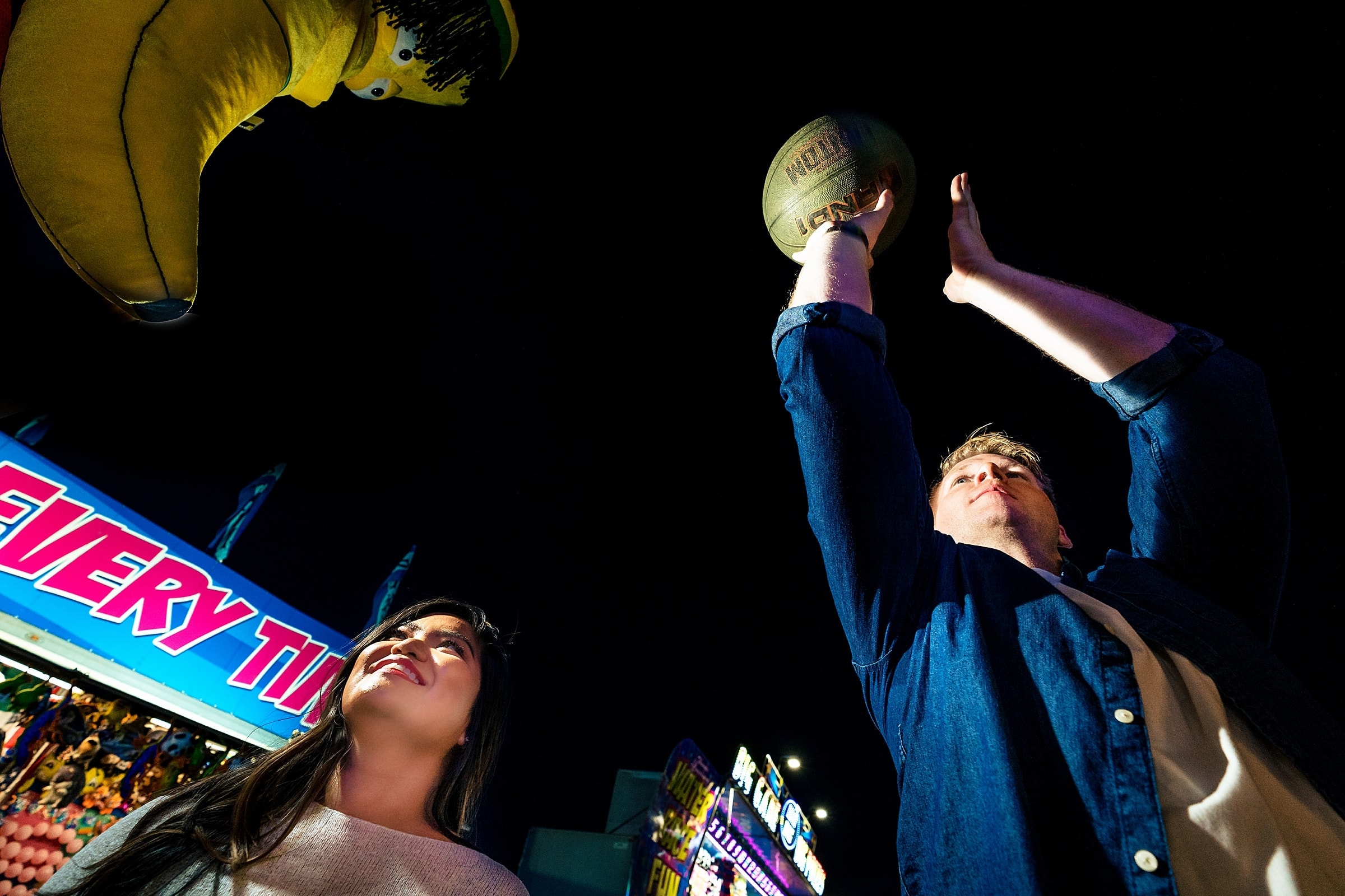 if you do an NC State Fair engagement session, make sure you do some games!