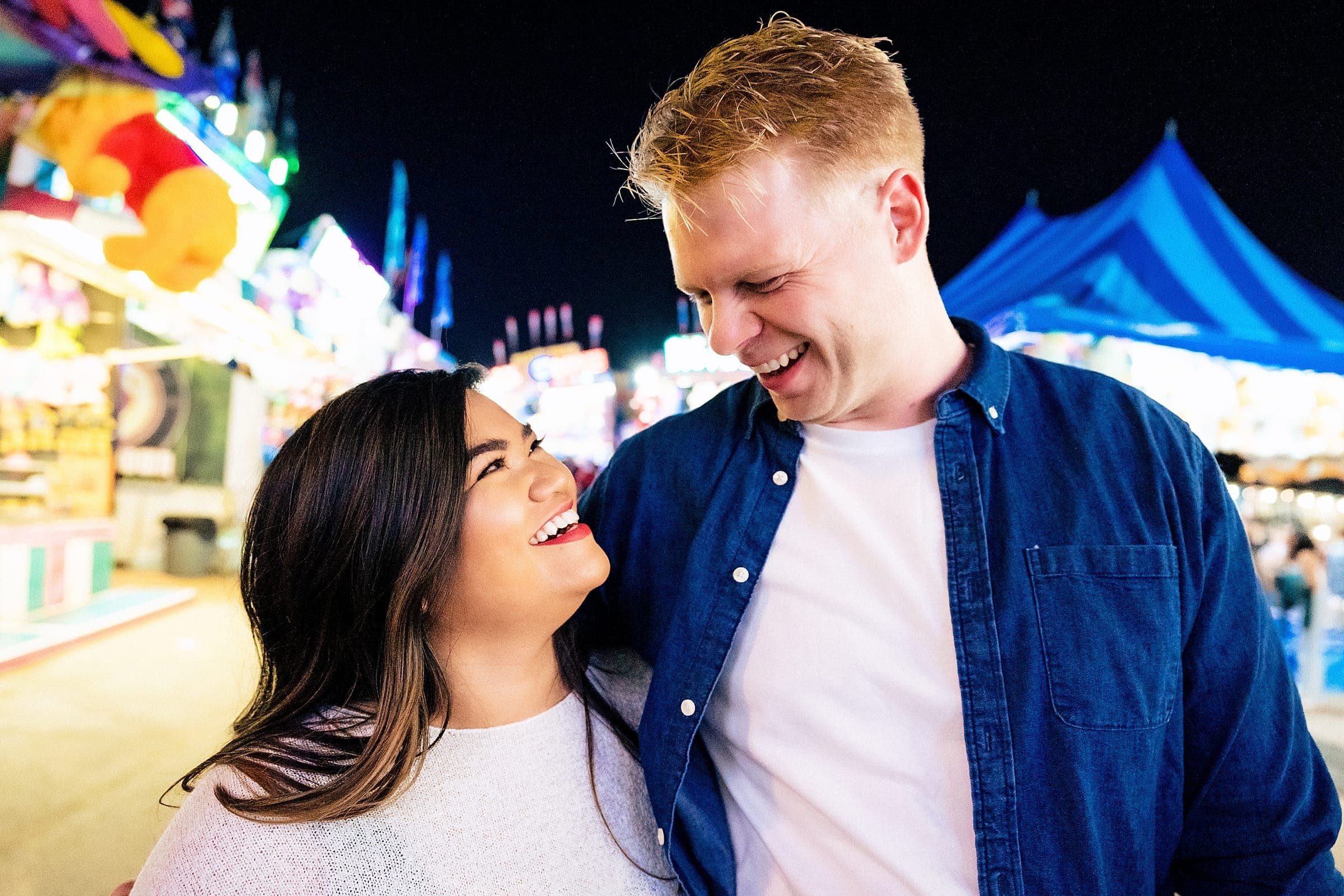 NC State Fair Engagement photos are some of the most fun