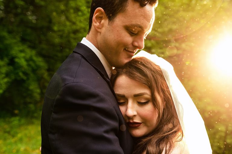 Misty Mountain wedding portraits in Asheville, NC