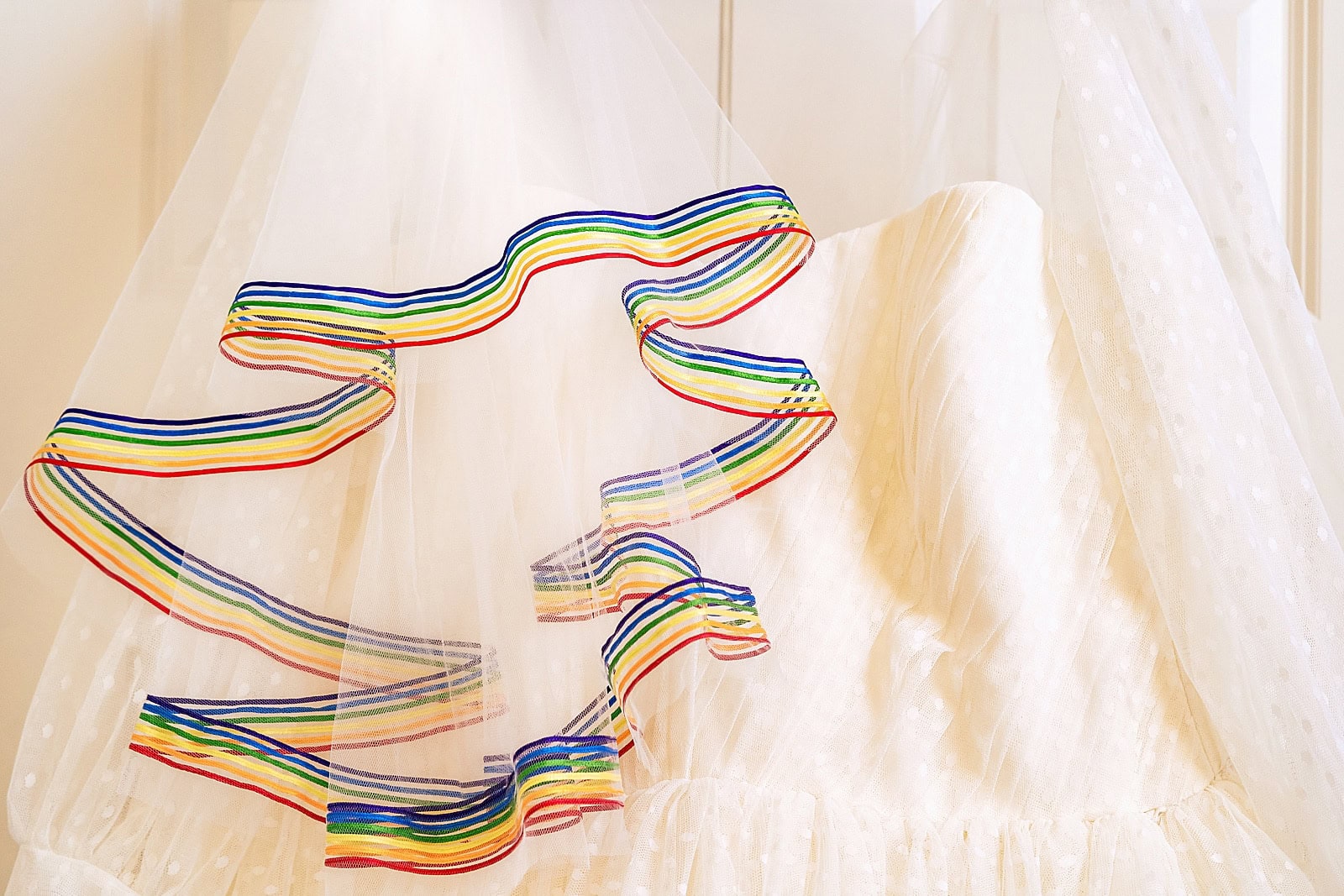 Loved all the rainbows and nerdiness at this Graham mill wedding