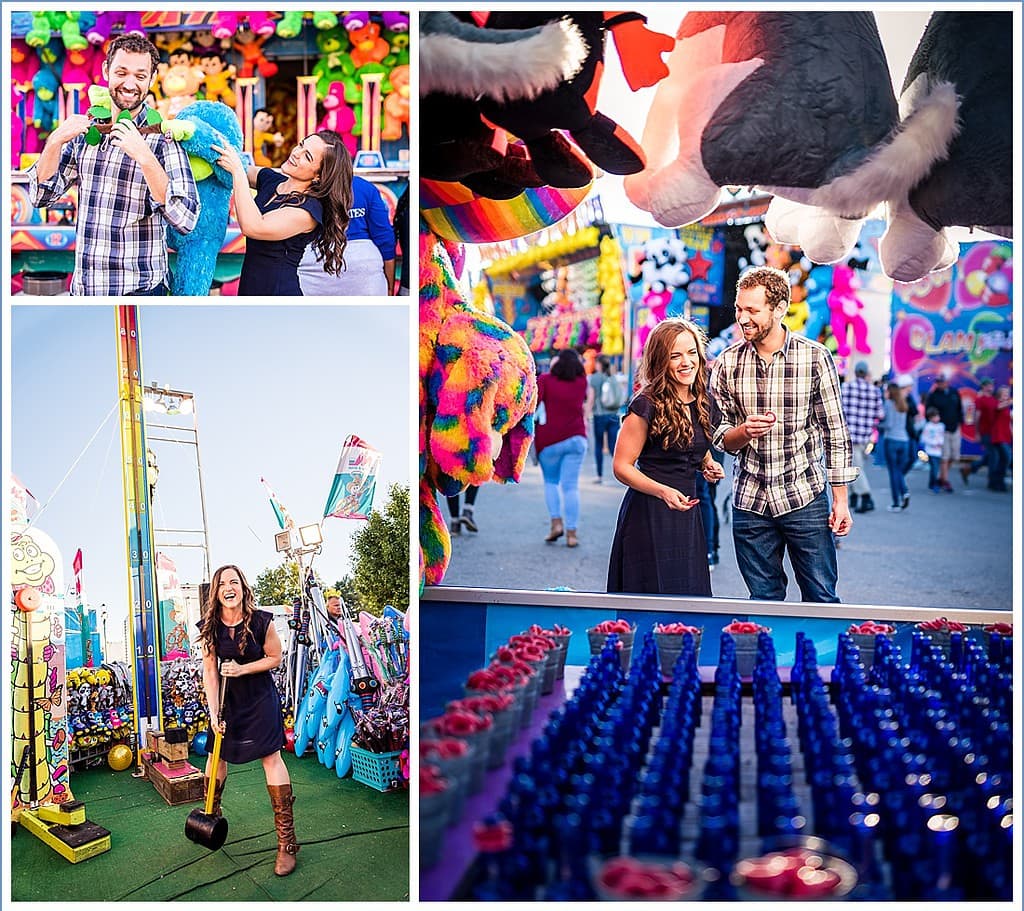 North Carolina State Fair Engagement Photos