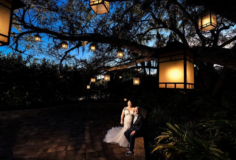 Orlando Destination Wedding - wedding portraits at Hyatt Regency Grand Cypress