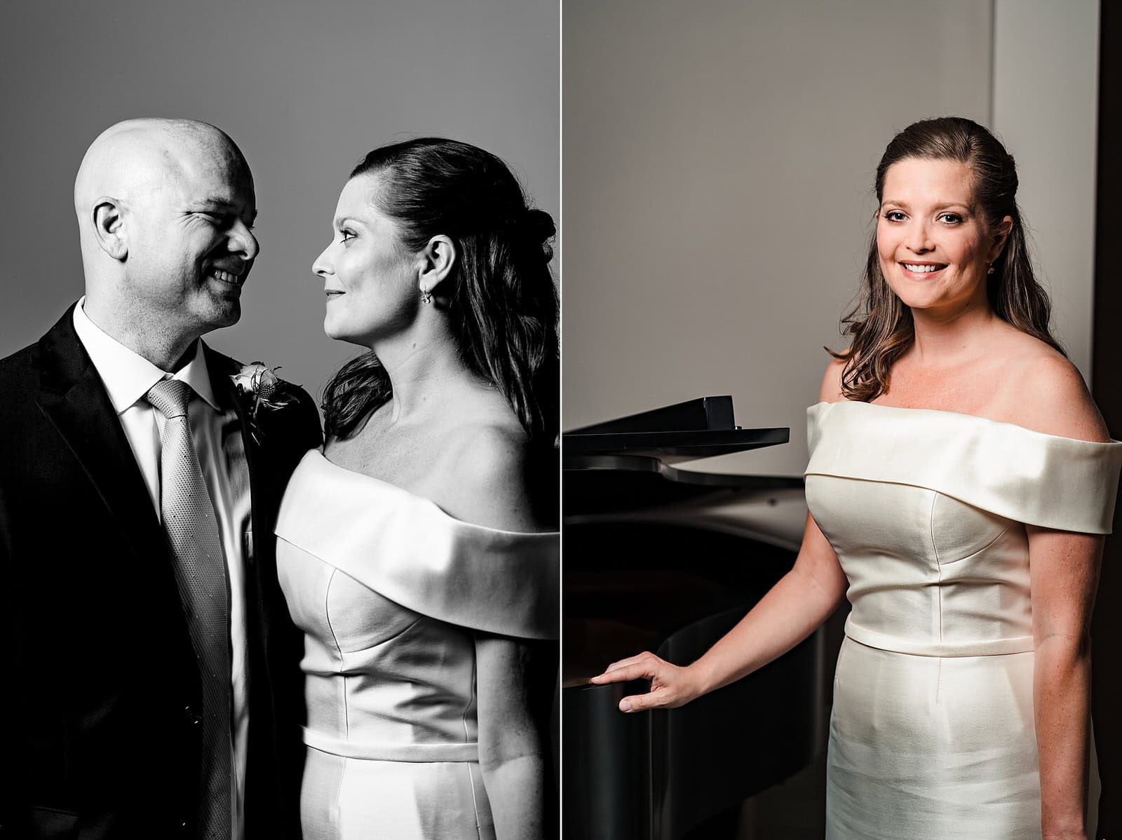wedding portraits indoors