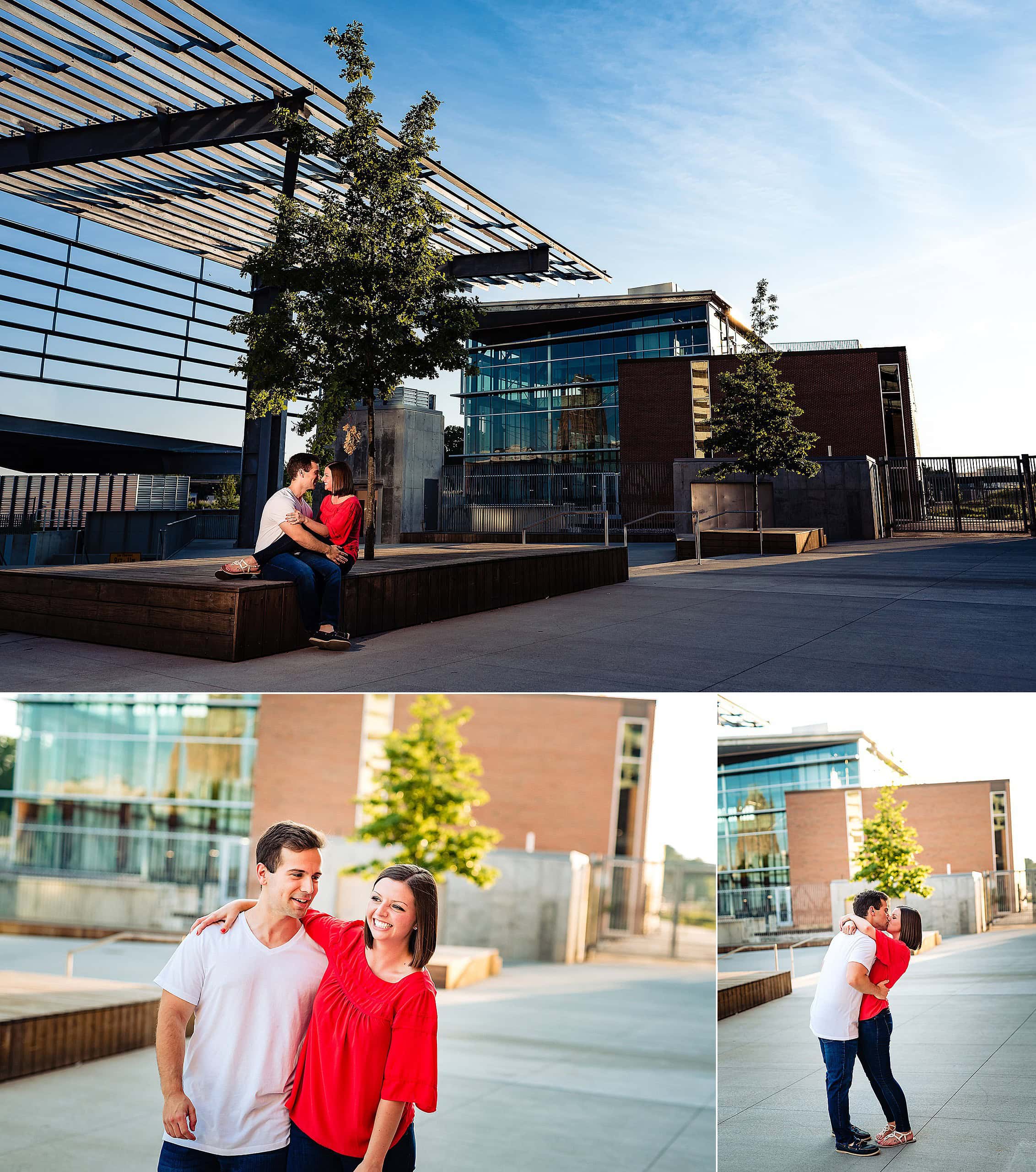 Raleigh Warehouse District, Downtown Raleigh Engagement Photos, Raleigh Engagement Photographer, Boxcar Barcade Engagement Photos, Boylan Bridge Engagement Photos, Brewery Engagement Photos | kivusandcamera.com