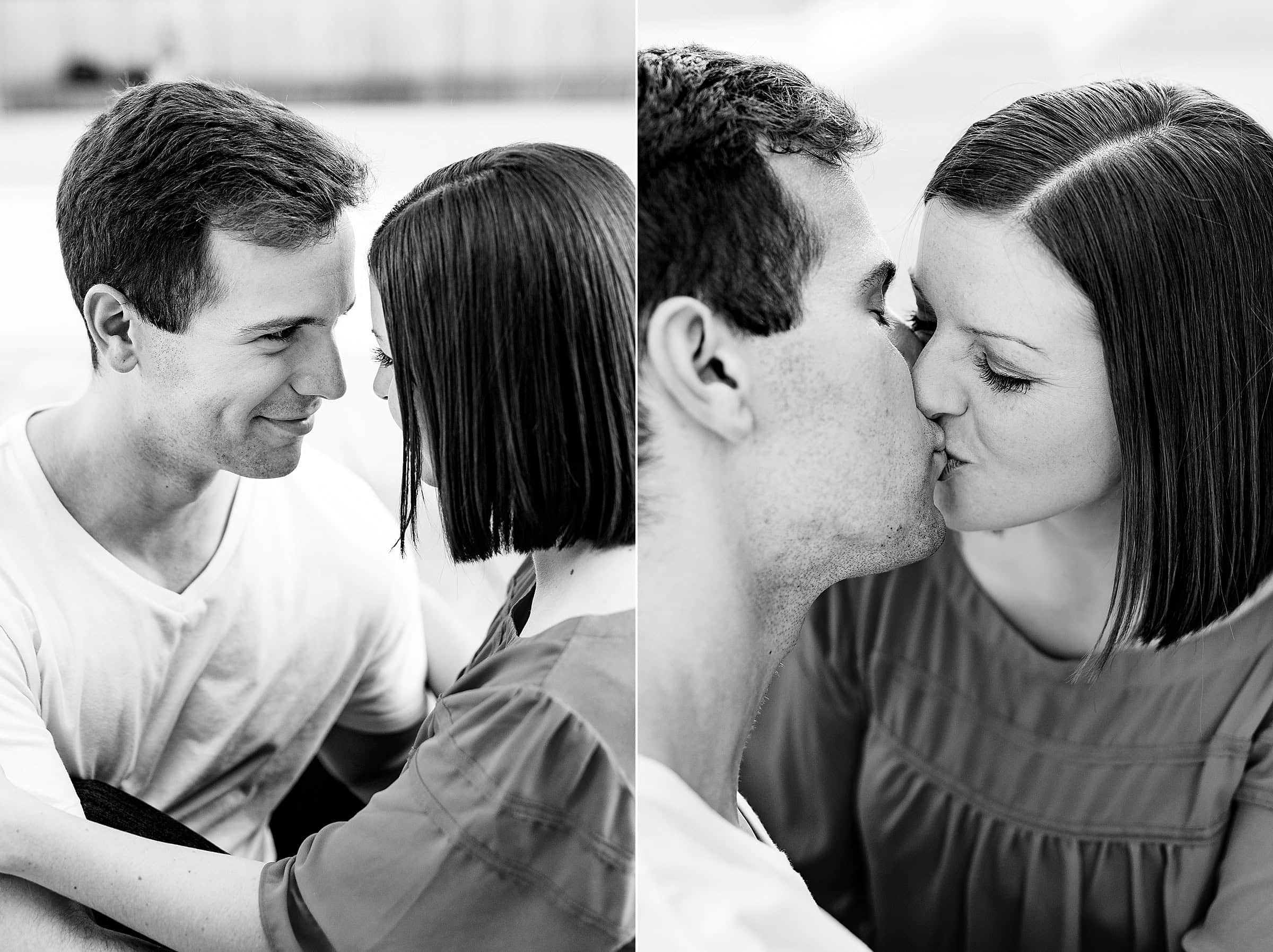 Raleigh Warehouse District, Downtown Raleigh Engagement Photos, Raleigh Engagement Photographer, Boxcar Barcade Engagement Photos, Boylan Bridge Engagement Photos, Brewery Engagement Photos | kivusandcamera.com