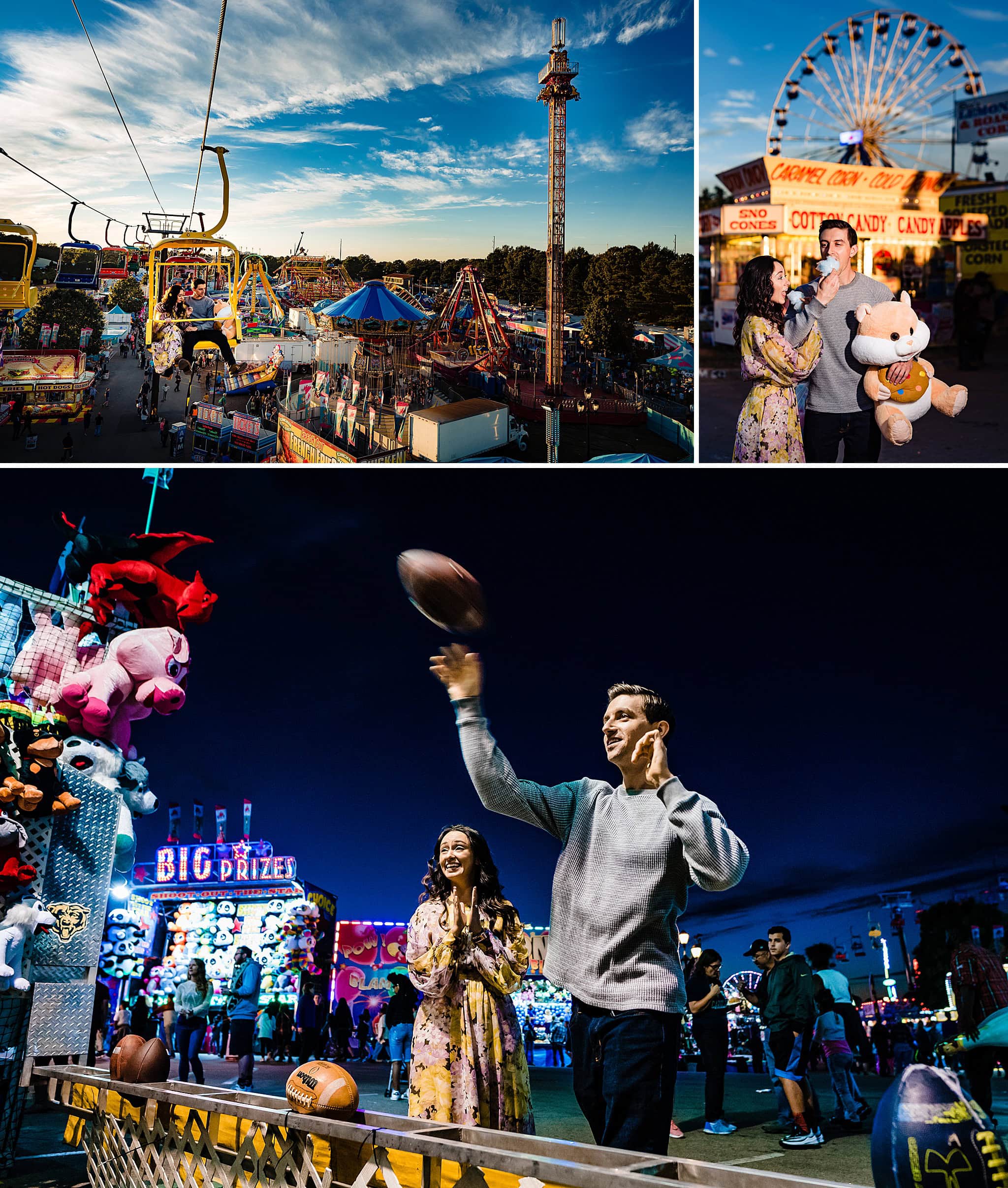 North Carolina State Fair Engagement Photos