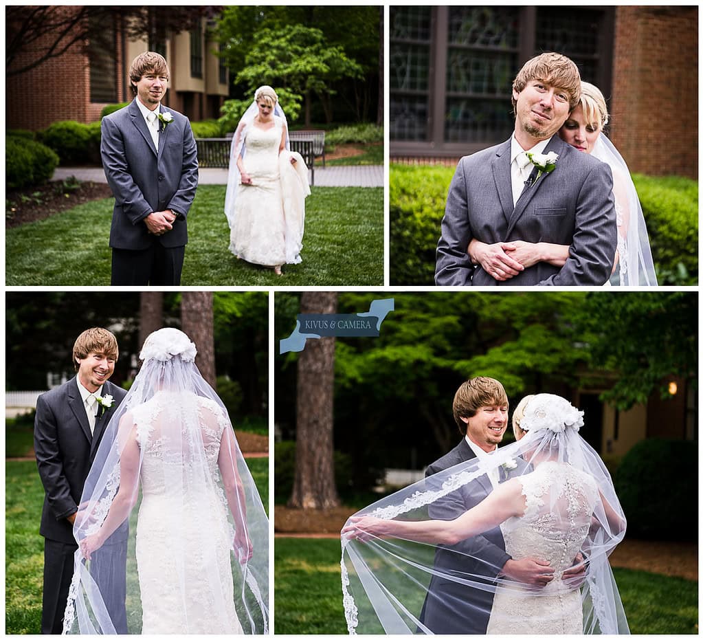 Bride and Groom First Look