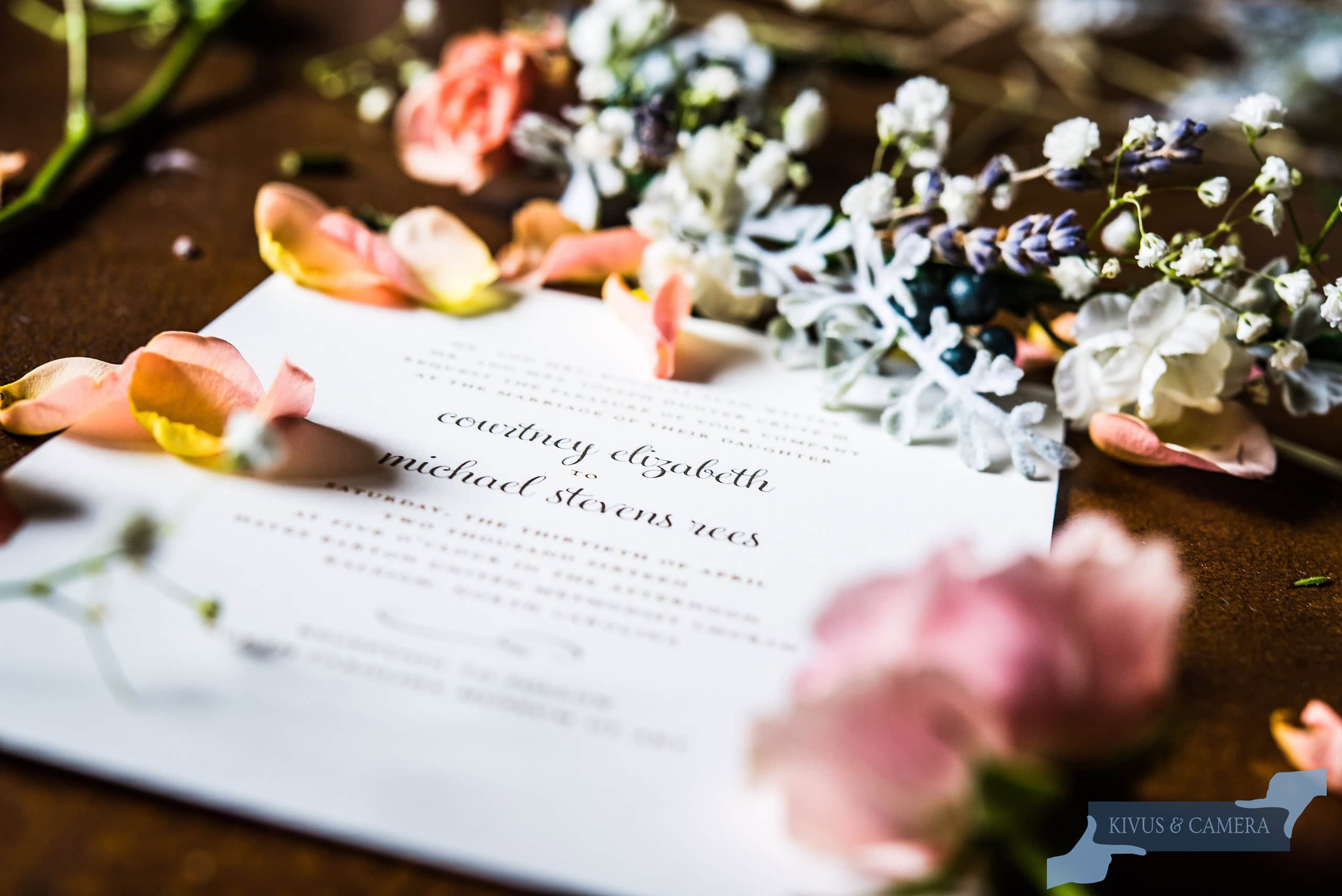 Custom Wedding Invitation