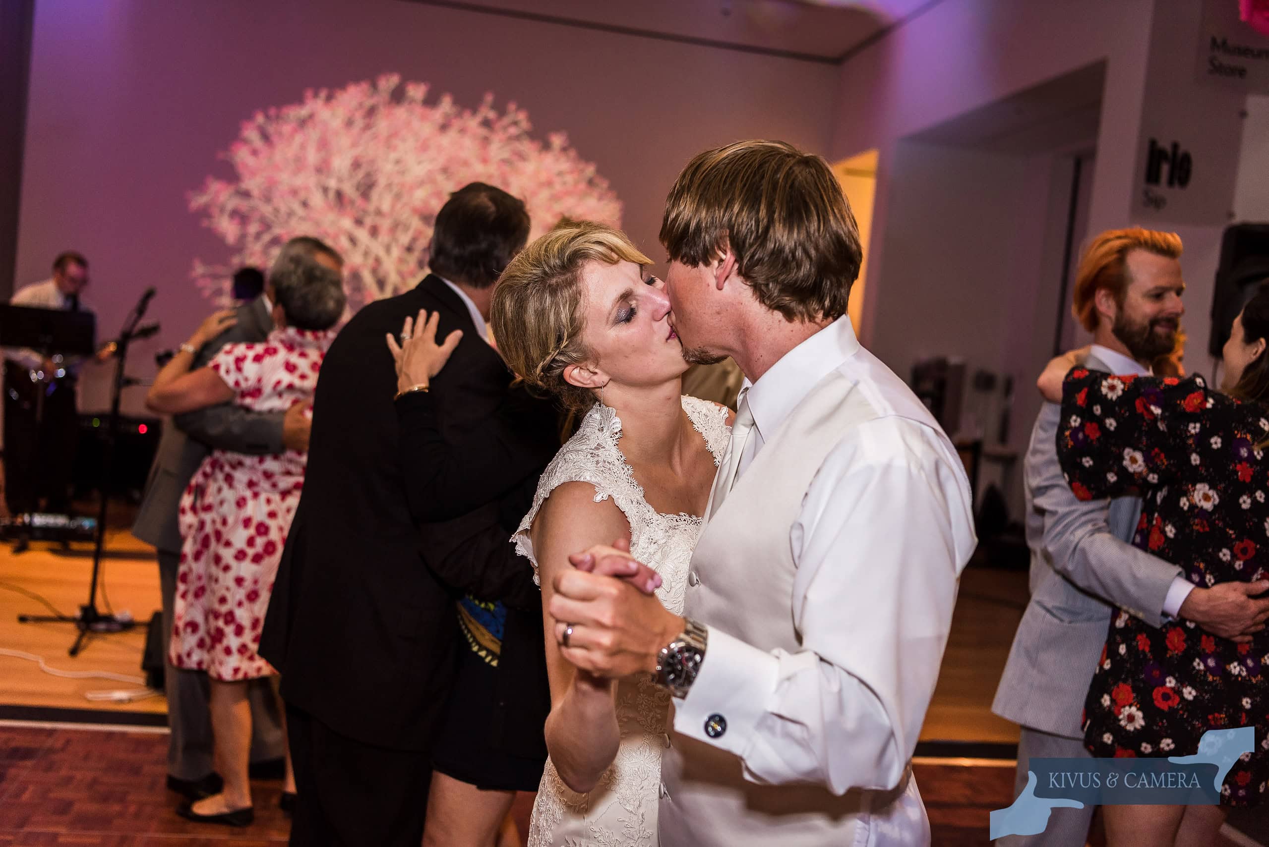 Bride and Groom on dance floor