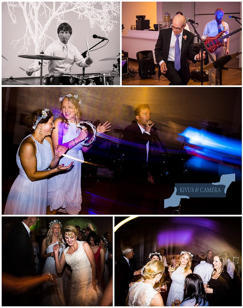 Dance party and live music