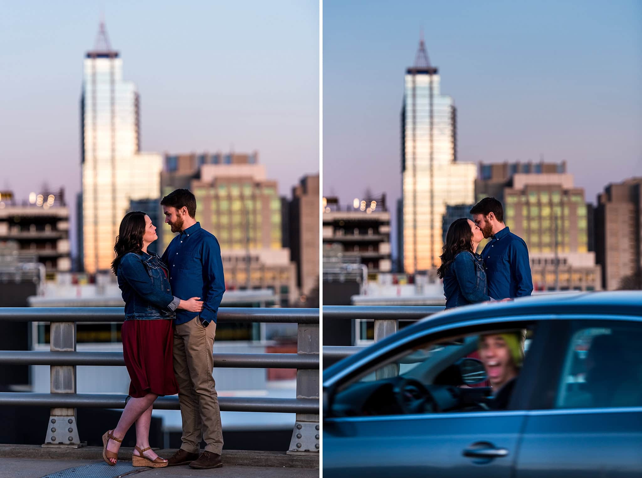 Downtown Raleigh Engagement Photos