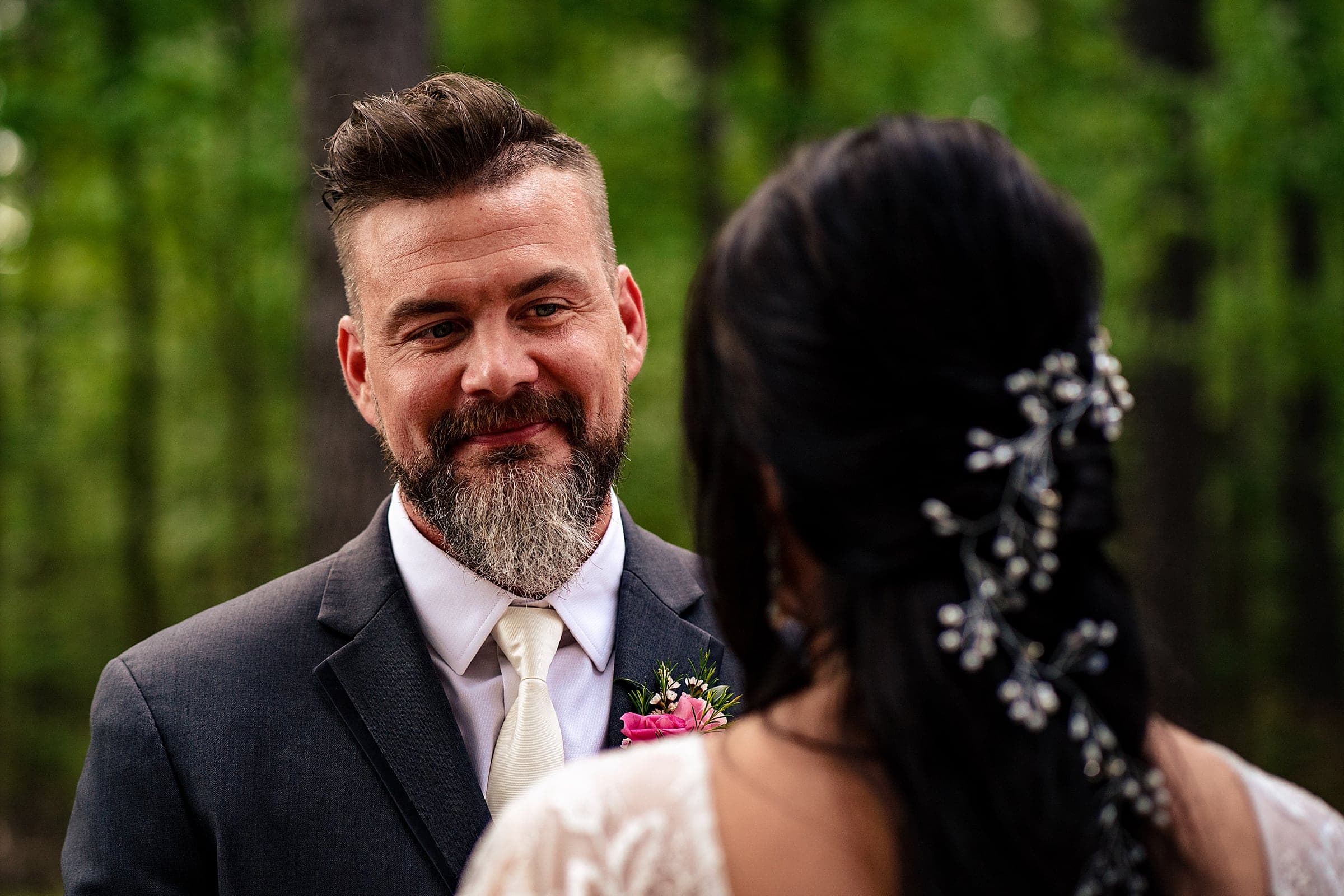 outdoor chapel for a North Carolina Vineyard Wedding Ceremony