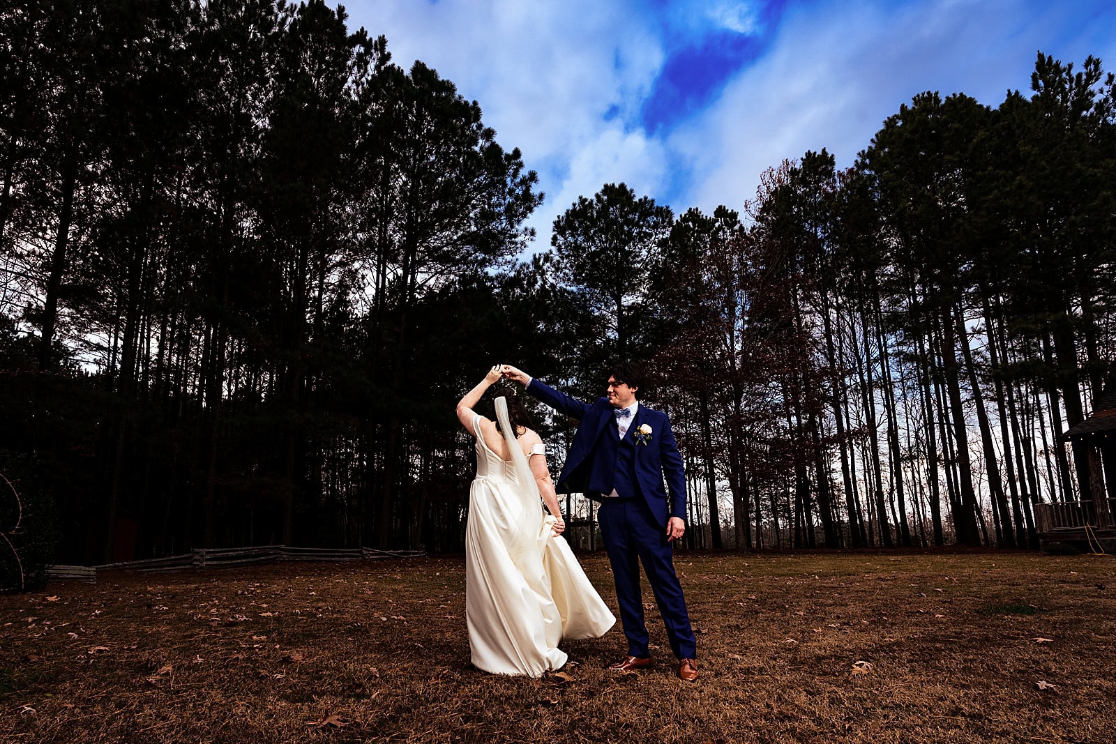 Shady Wagon Farm wedding portraits