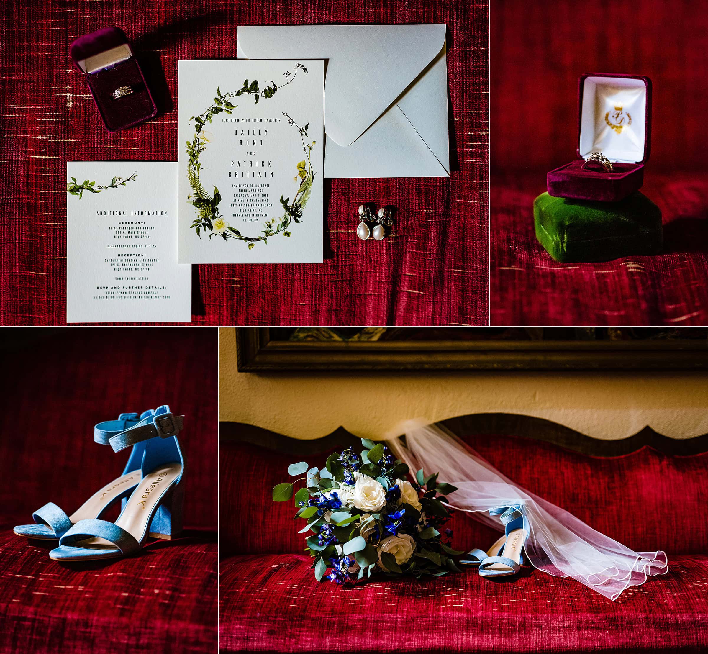Colorful Wedding Details | Star Wars Wedding in North Carolina at Centennial Station in High Point | kivusandcamera.com