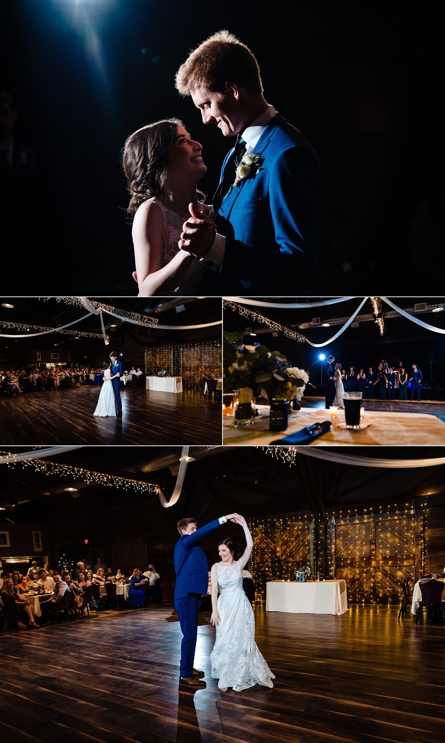 First dance at wedding | Star Wars Wedding in North Carolina at Centennial Station in High Point | kivusandcamera.com