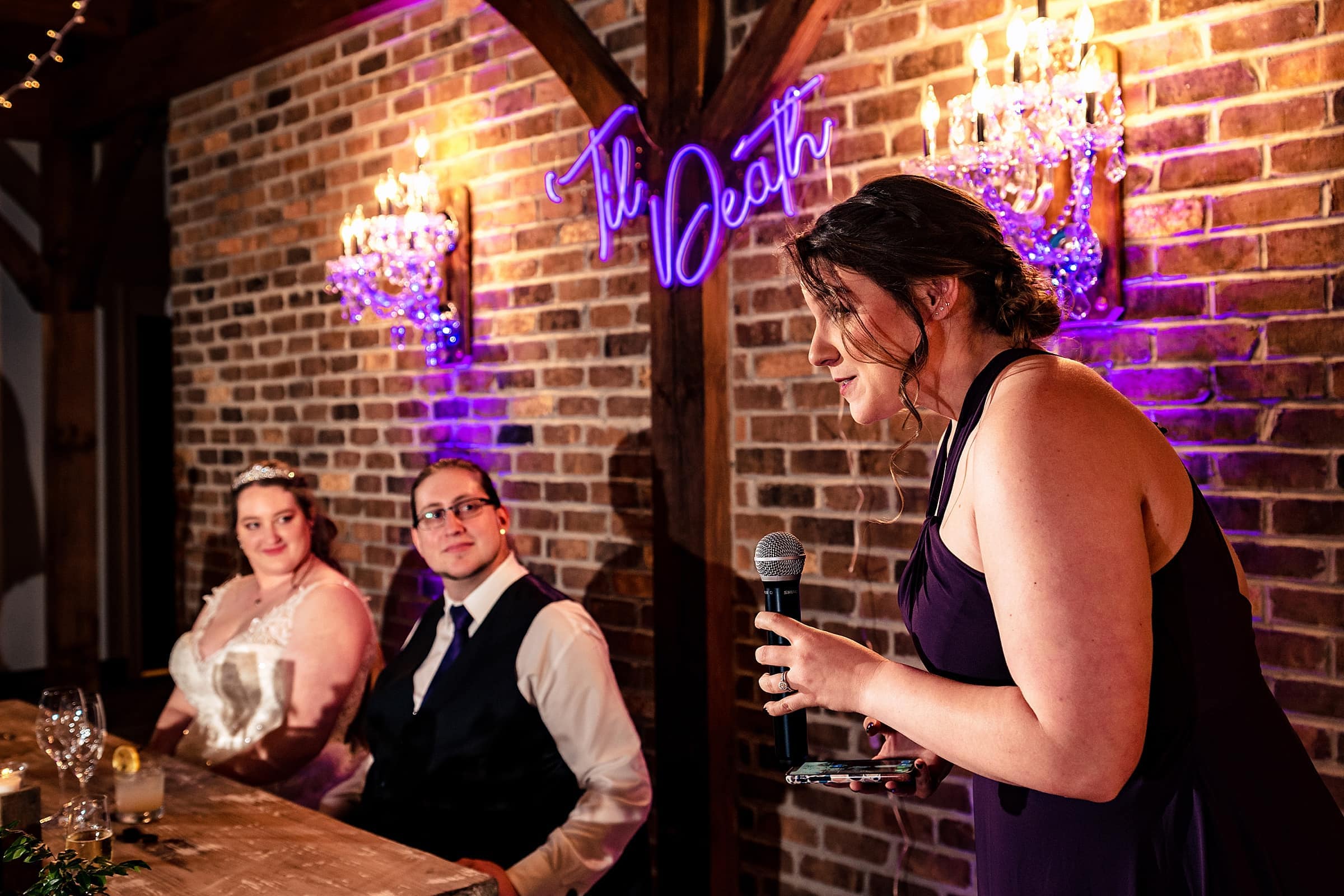 Nerdy wedding reception at The Ridge Asheville | Kivus & Camera
