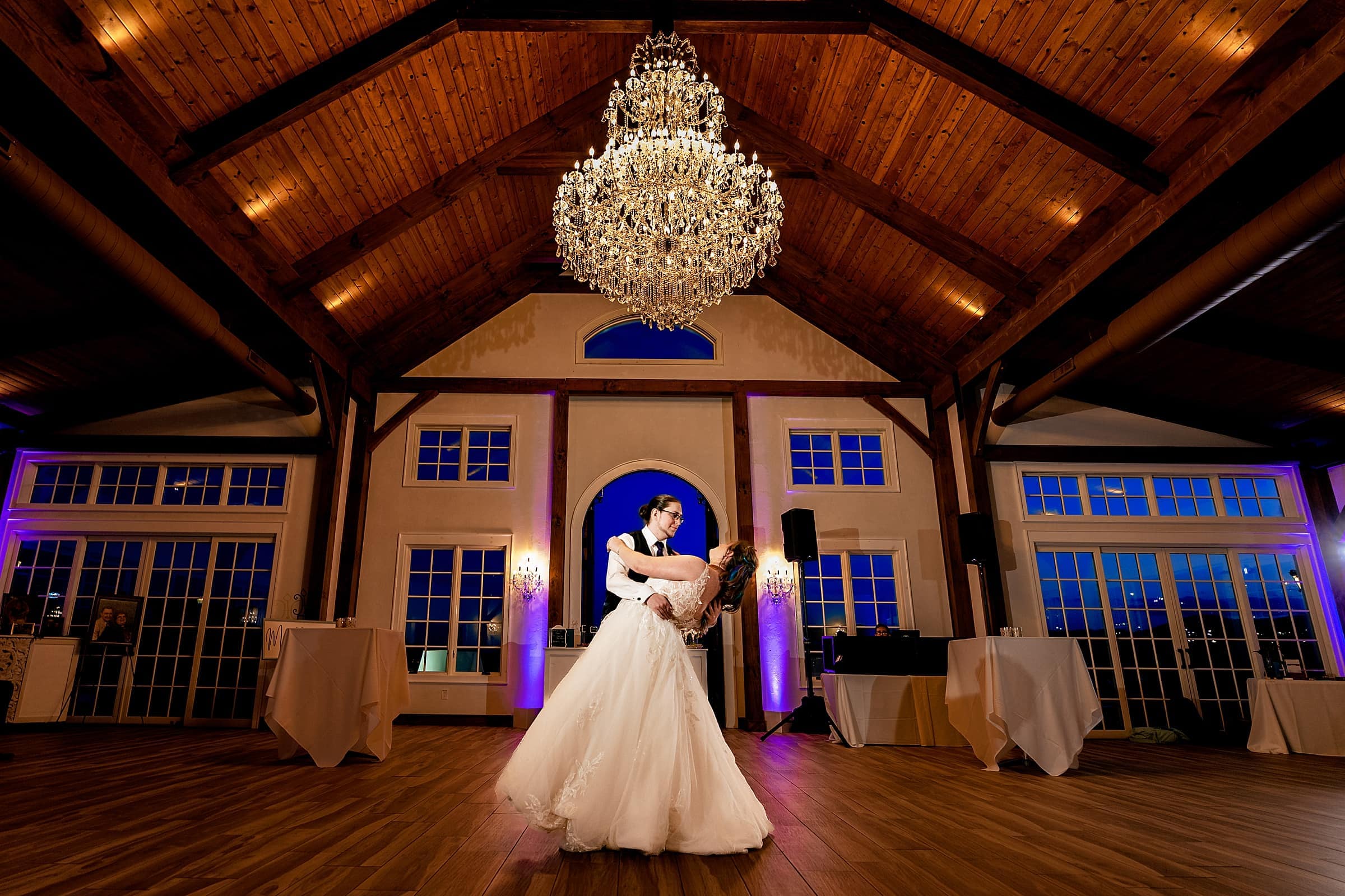 Nerdy wedding reception at The Ridge Asheville | Kivus & Camera