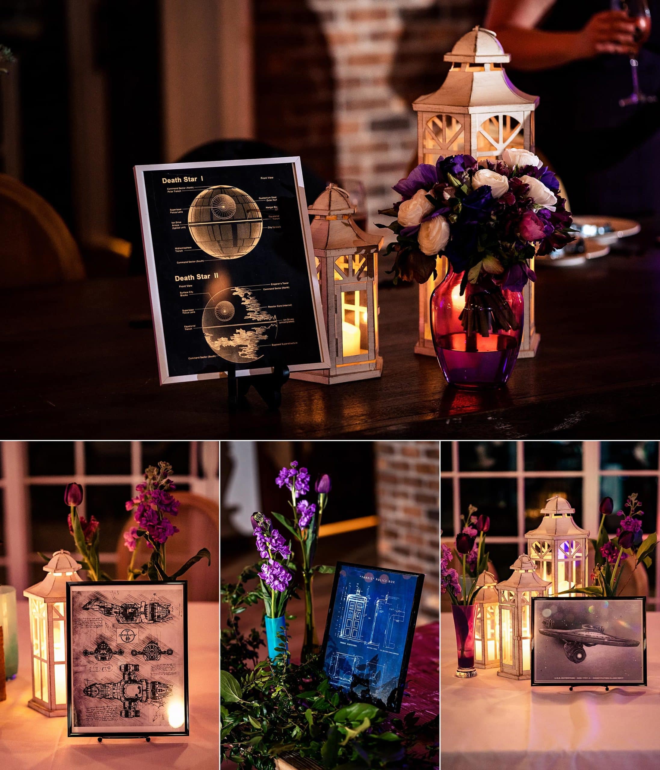 Nerdy wedding reception at The Ridge Asheville | Kivus & Camera