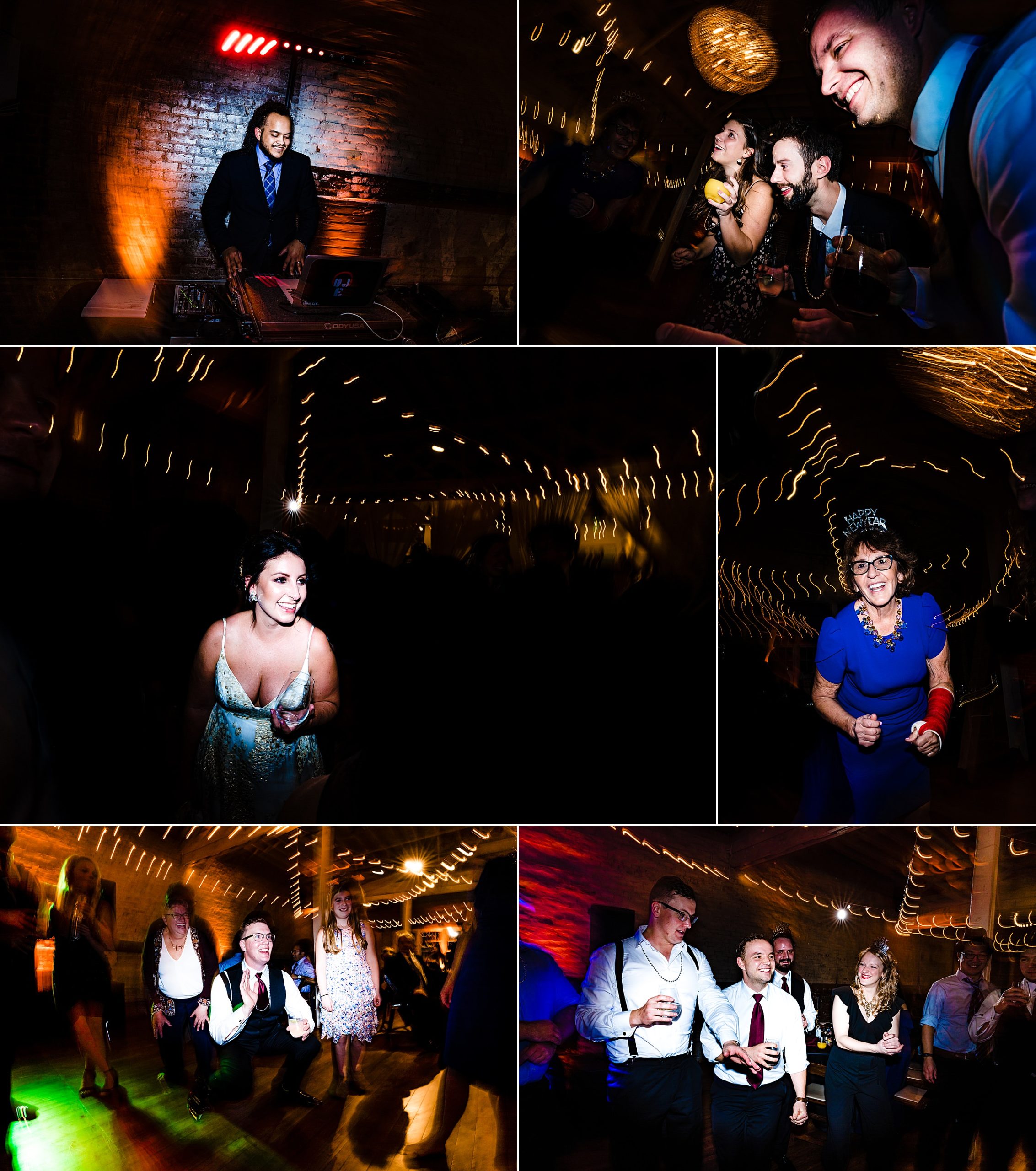 Wedding reception dancing at the Stockroom at 230 from Raleigh wedding photographers