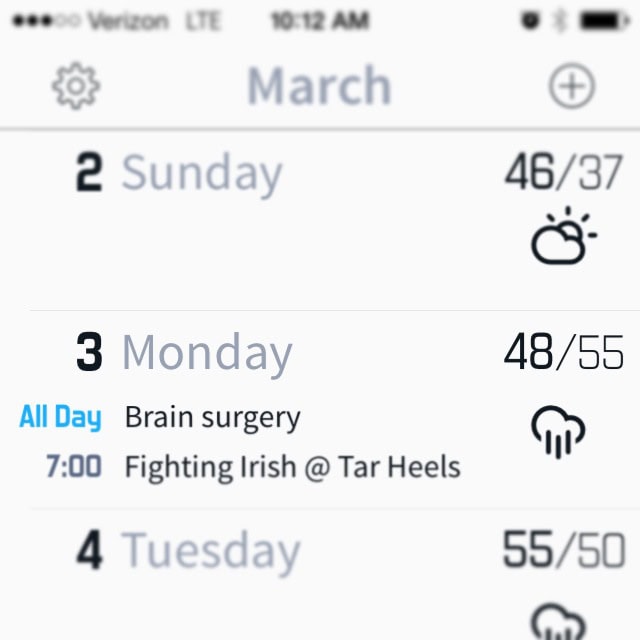 I calendar everything