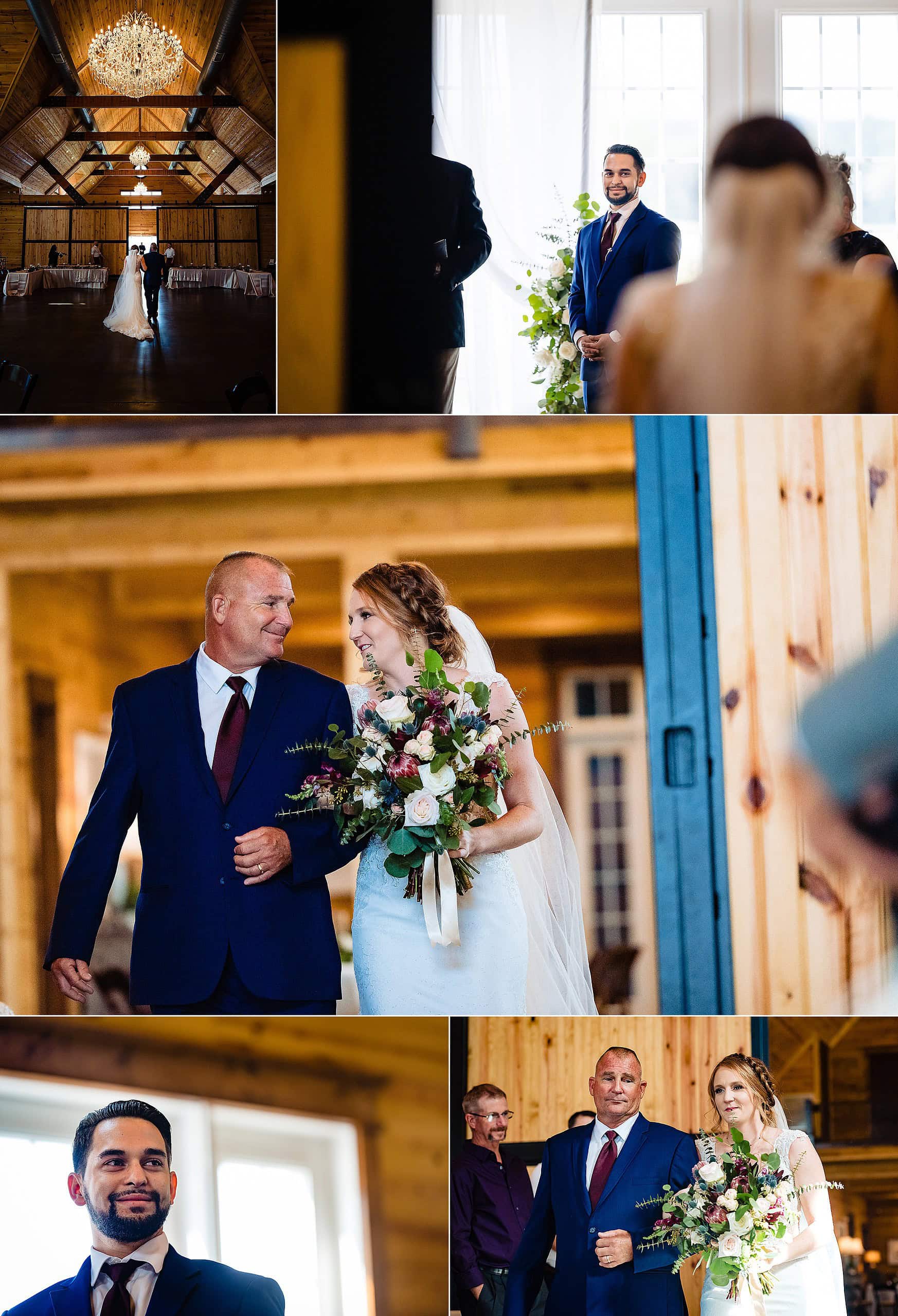 wedding ceremony, The Carolina Barn, McCormick Farms, NC Wedding, Carolina Barn Wedding, All-inclusive venue, Raleigh Wedding Photographers, NC Wedding Photographers, kivusandcamera.com