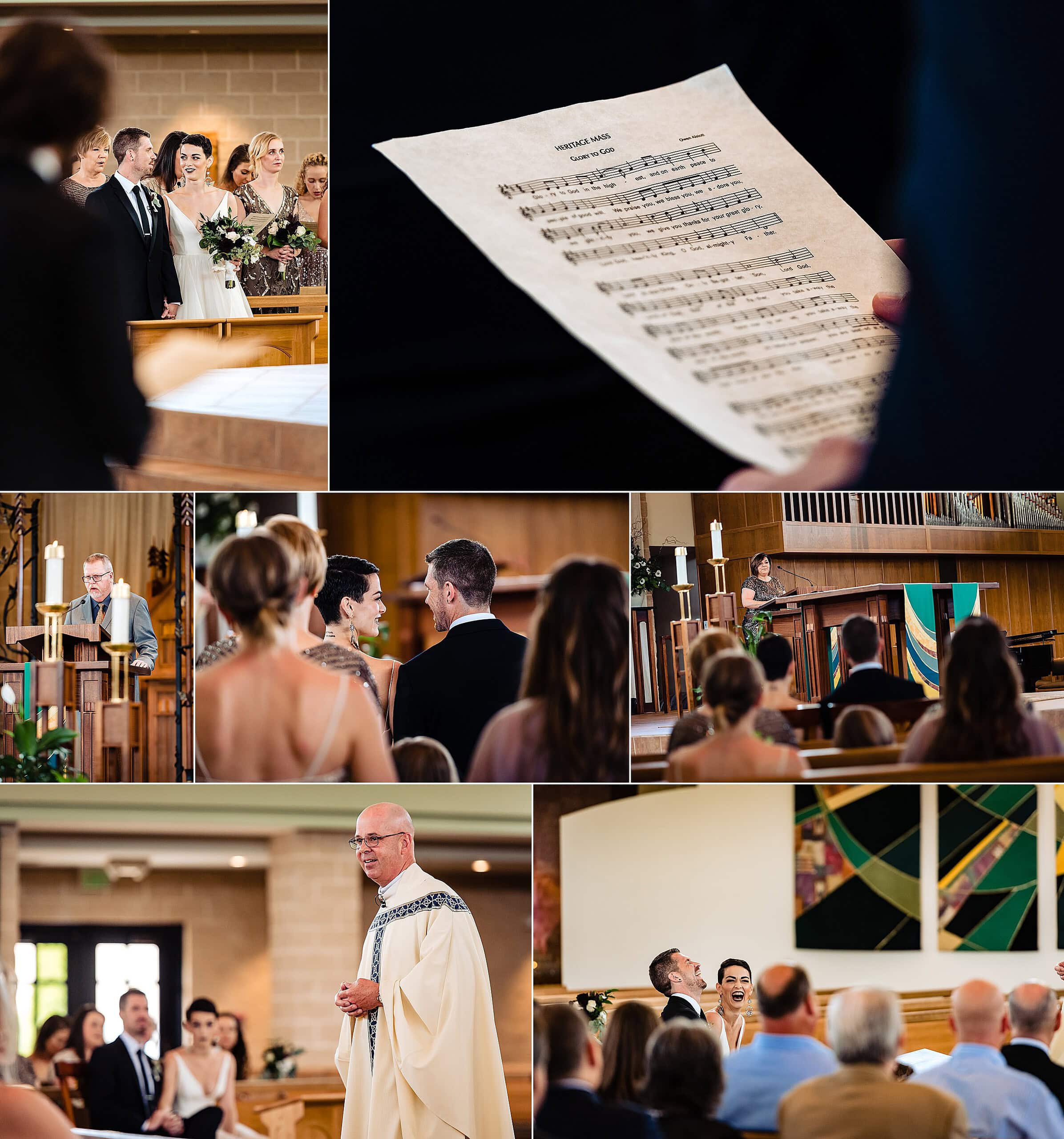Chapel Hill Wedding Photographers, Chapel Hill Wedding, Offbeat Bride, Colorful Wedding, Artistic Wedding Photographers, Short-haired bride, Tattooed Bride, St. Thomas More Wedding, Catholic Wedding | kivusandcamera.com