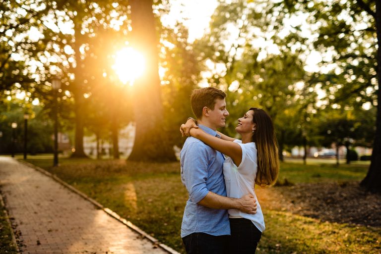 Chapel Hill engagement photos