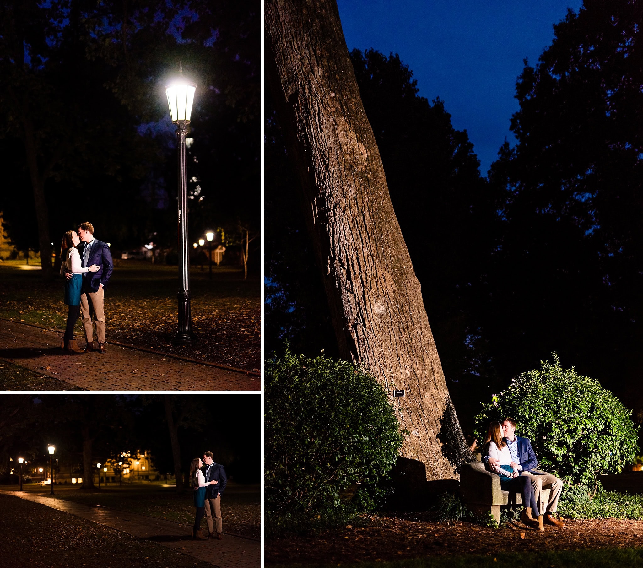 UNC Engagement Photos Chapel Hill