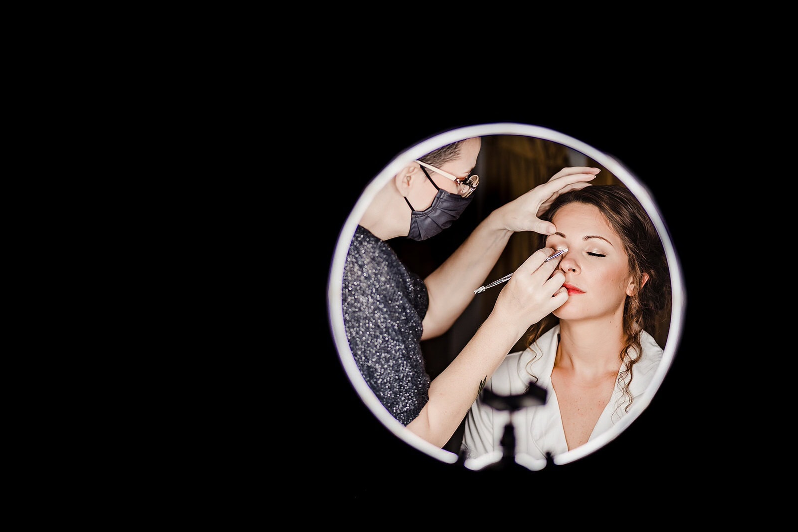 Bridal makeup inspiration shot