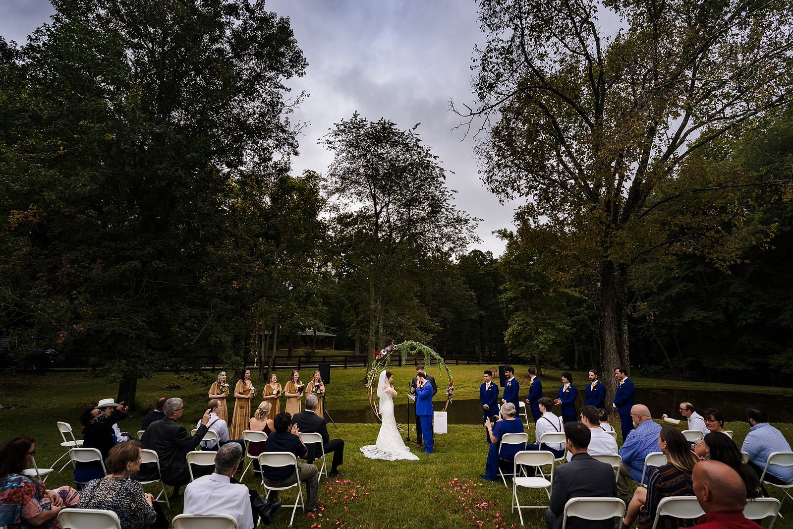 Farm wedding ceremony inspiration