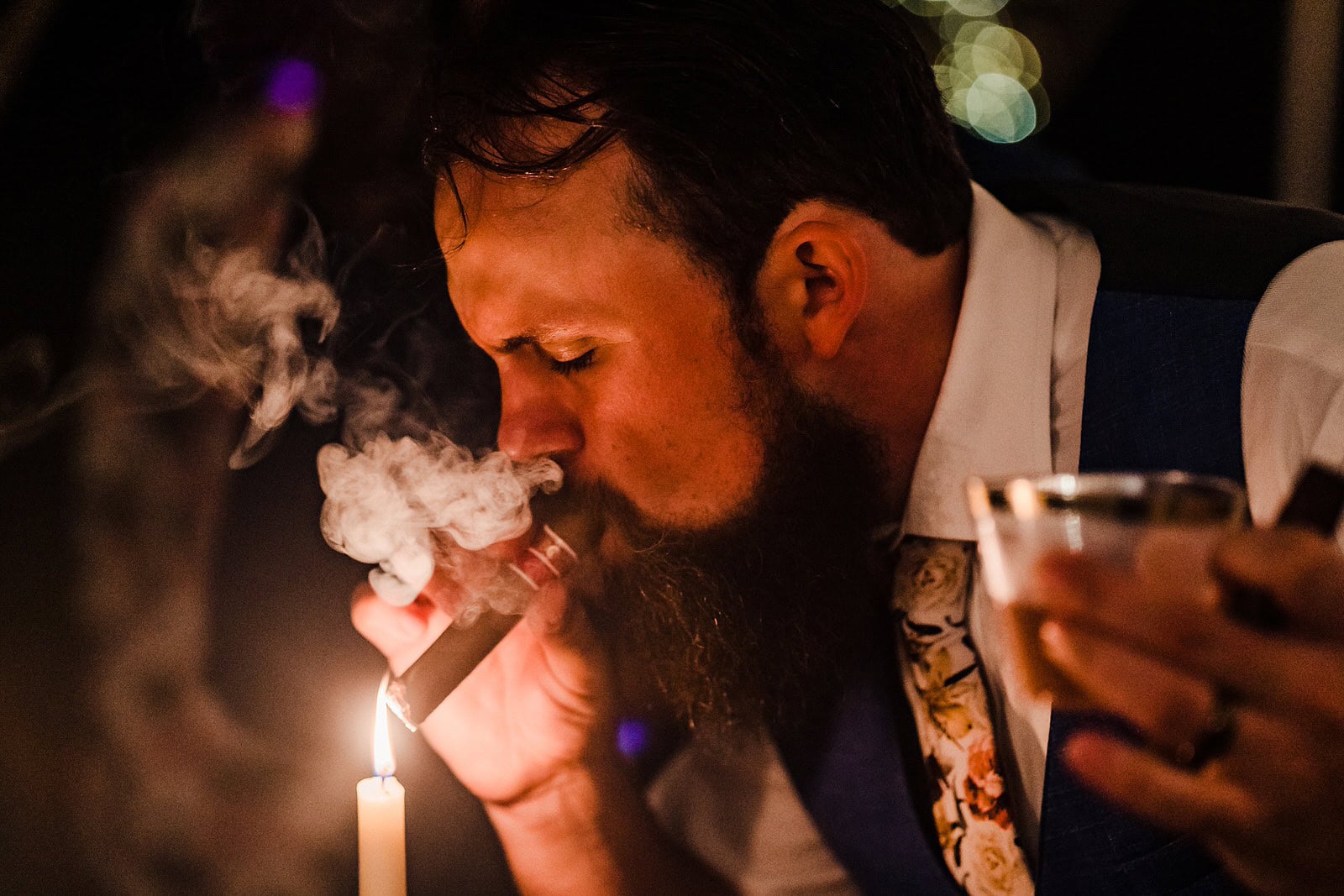 Cigars for the groom and wedding party
