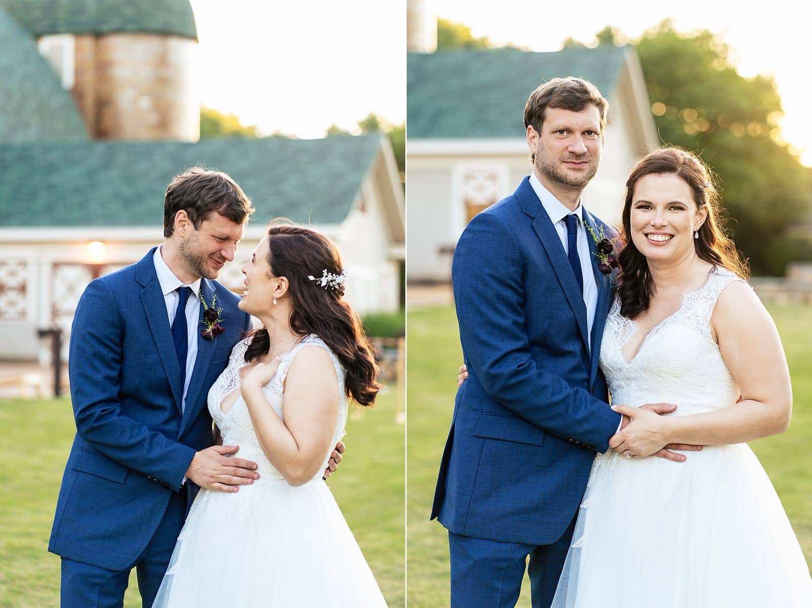 Wakefield Barn Wedding Portraits