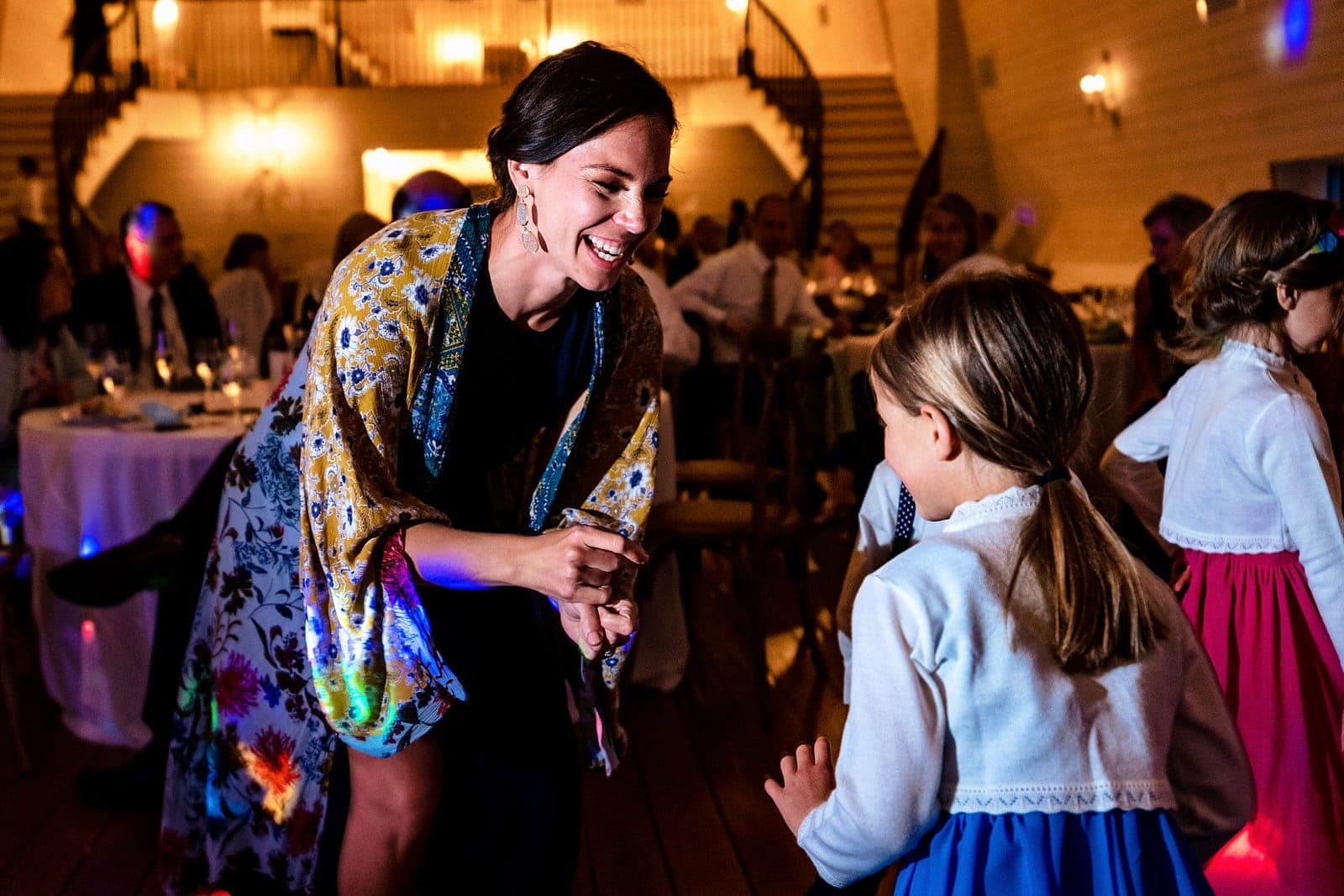 Wedding receptions should be fun and colorful