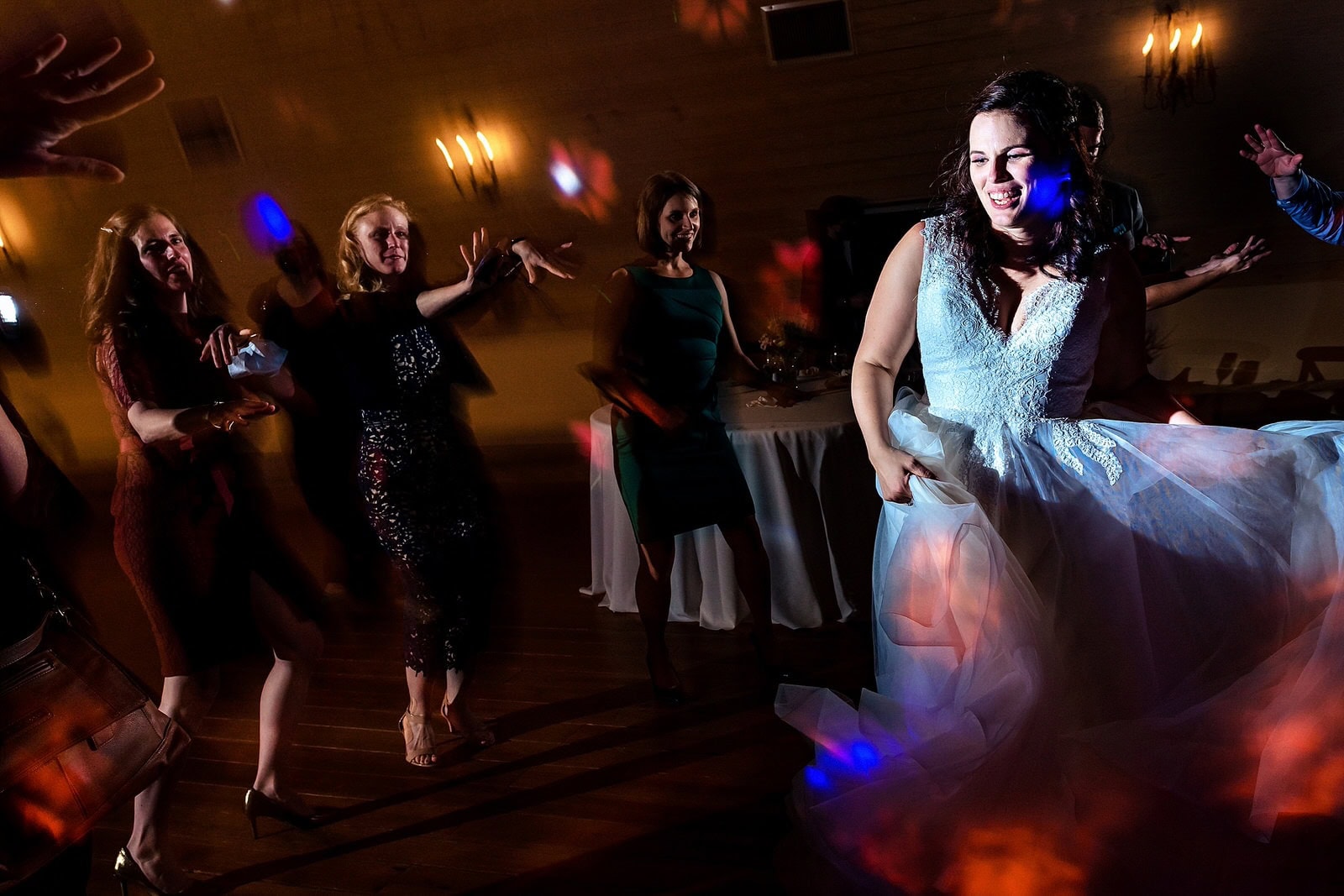 Wedding receptions should be fun and colorful
