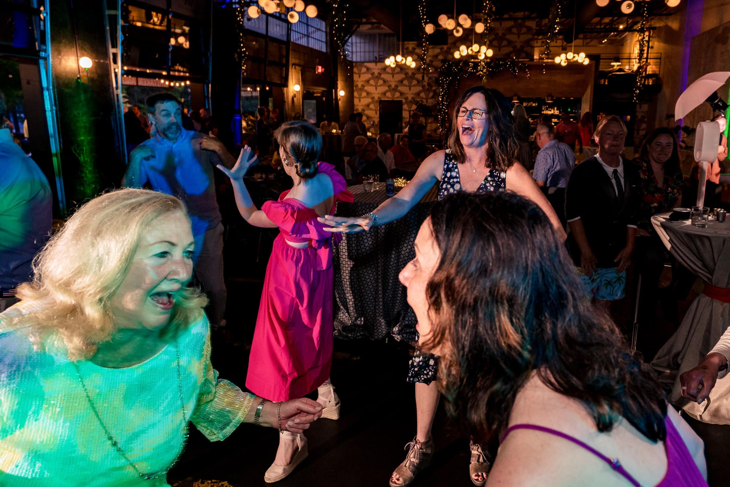 Wedding reception at Whitaker & Atlantic in Raleigh, NC